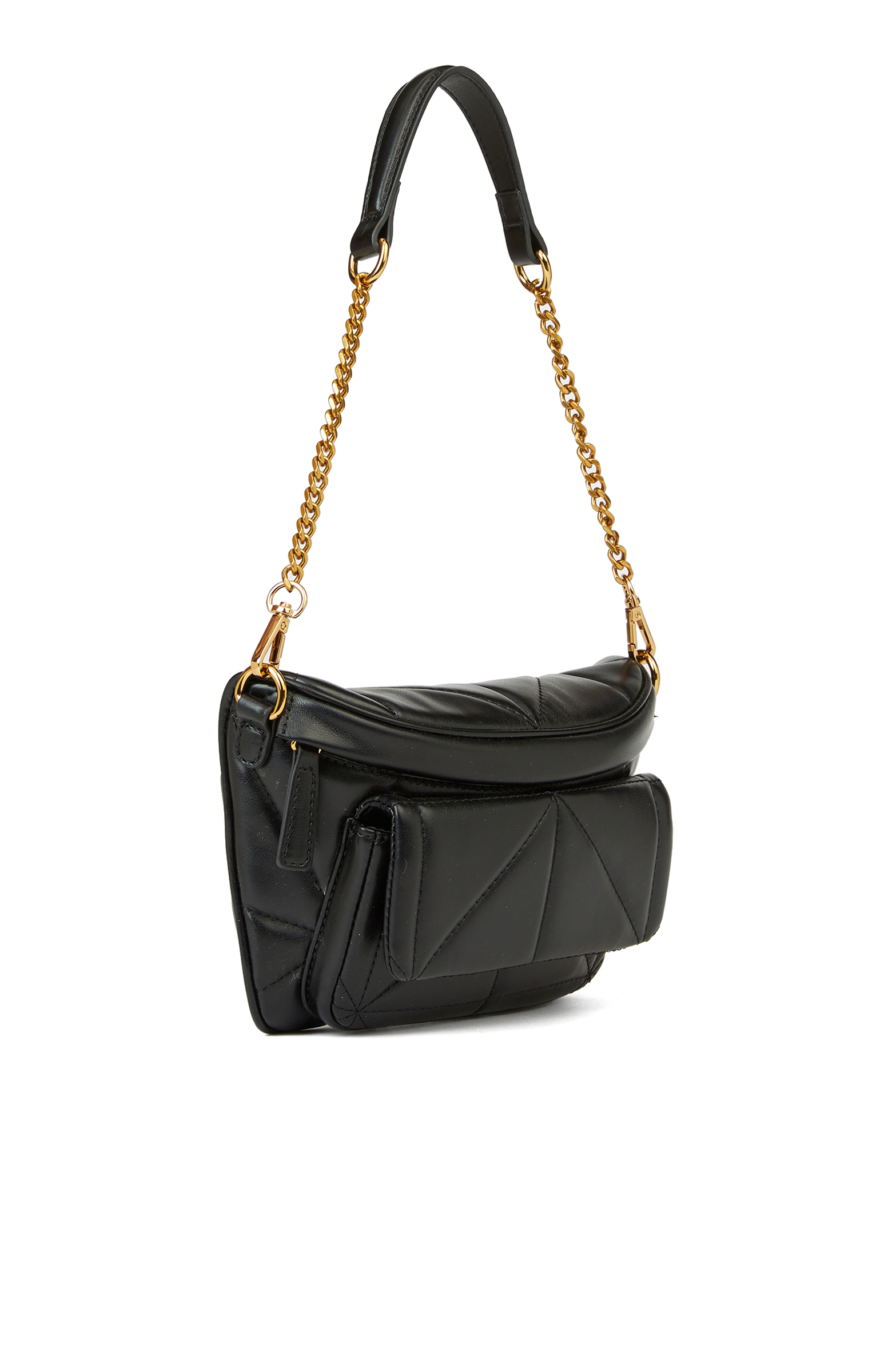 Siyah Kadın Bel Çantası