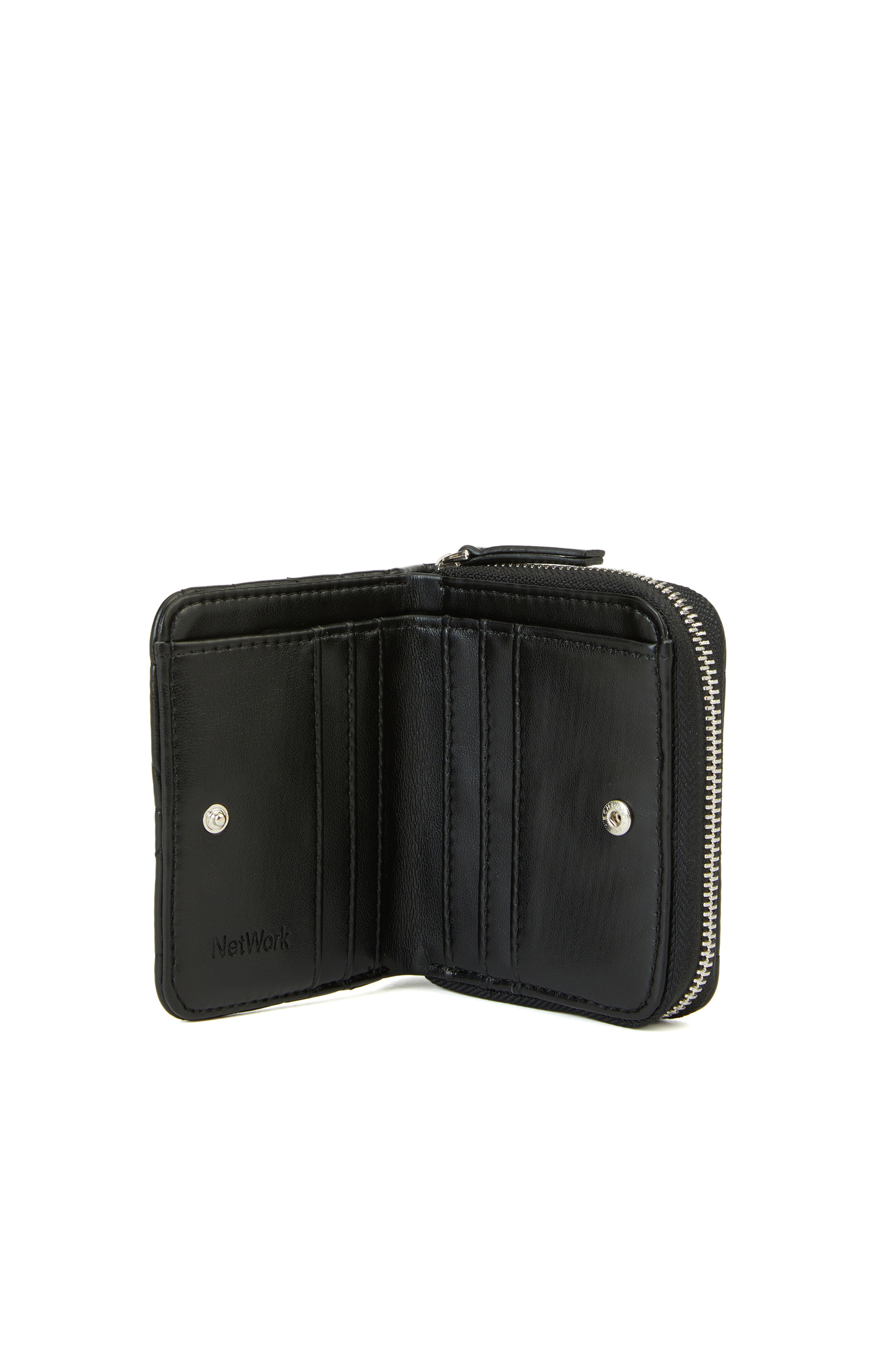 Siyah Kapitoneli Kadın Cüzdan