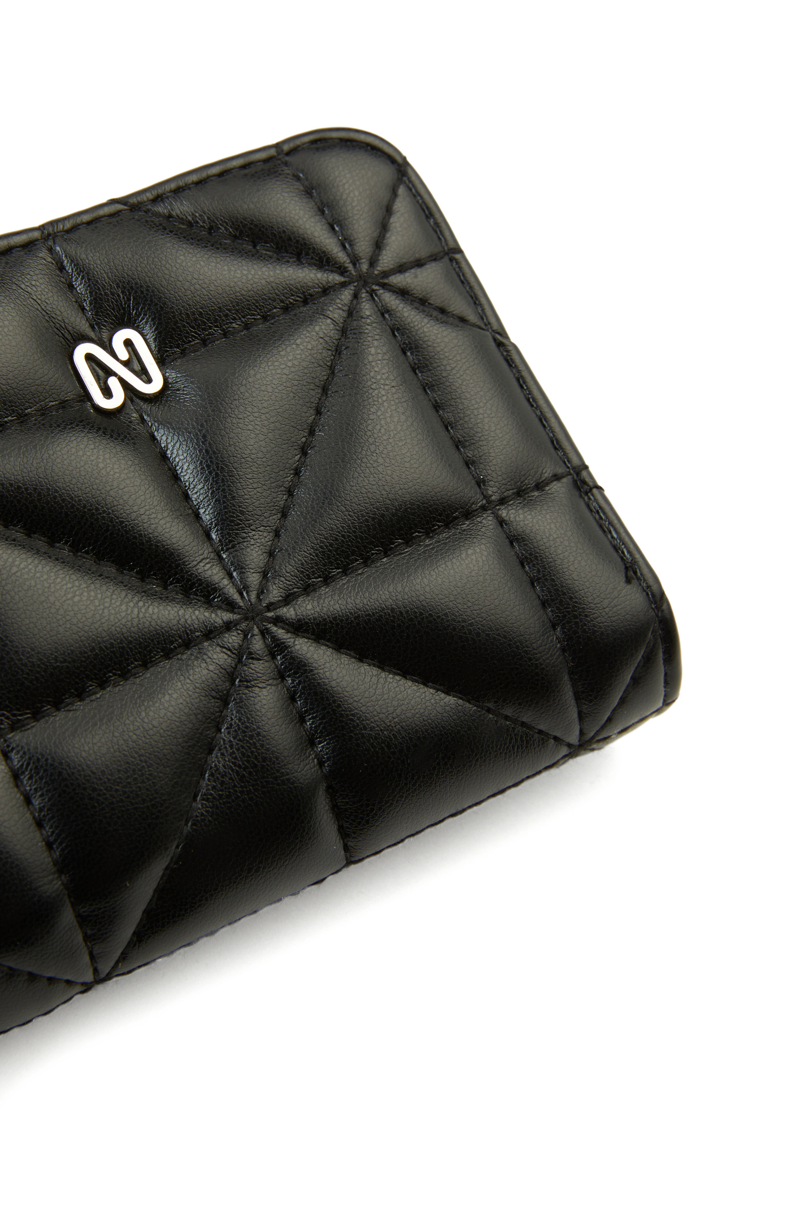 Siyah Kapitoneli Kadın Cüzdan