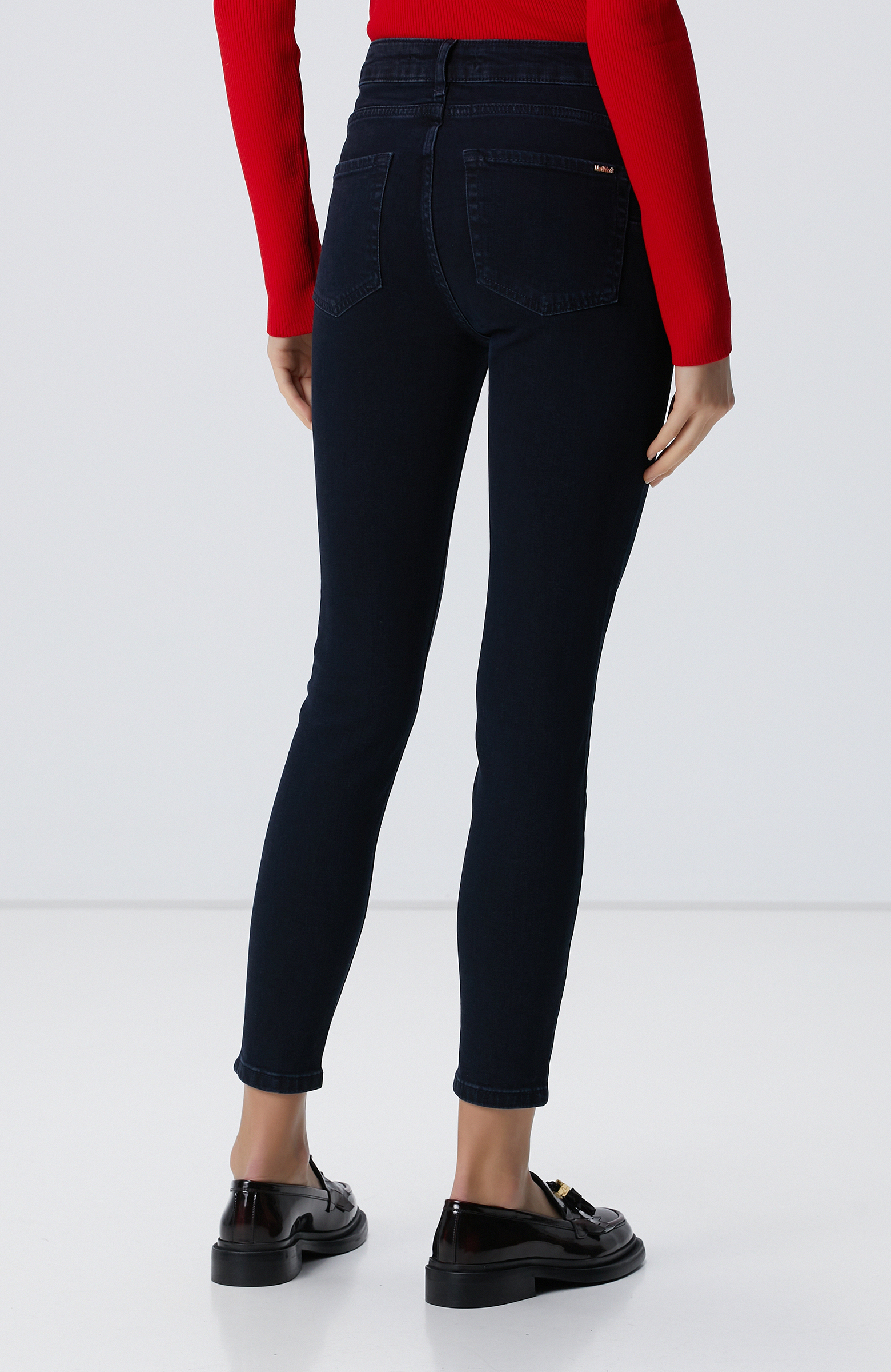 Lacivert Basic Push Up Denim Pantolon