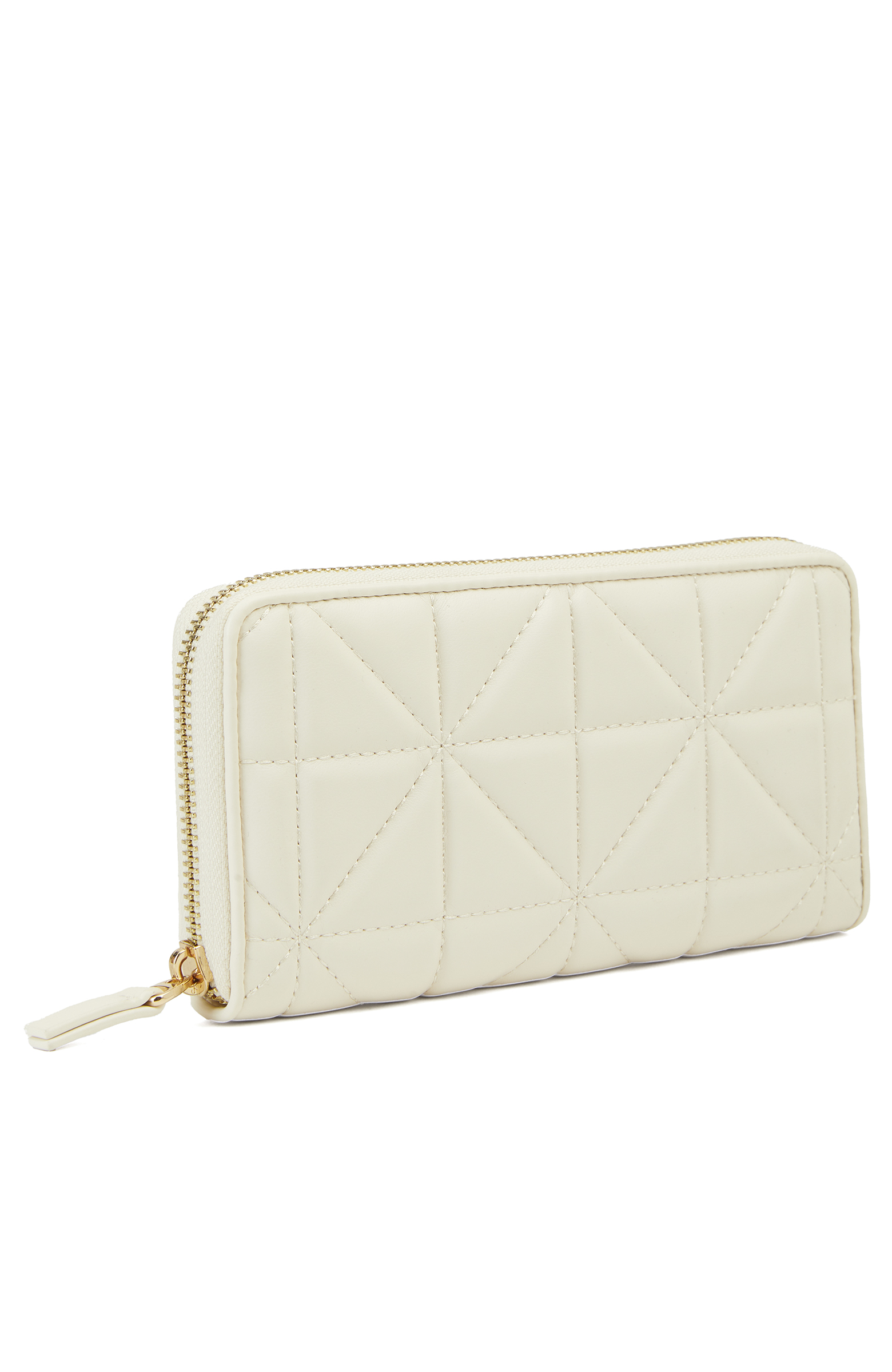 Bej Kapitoneli Kadın Cüzdan