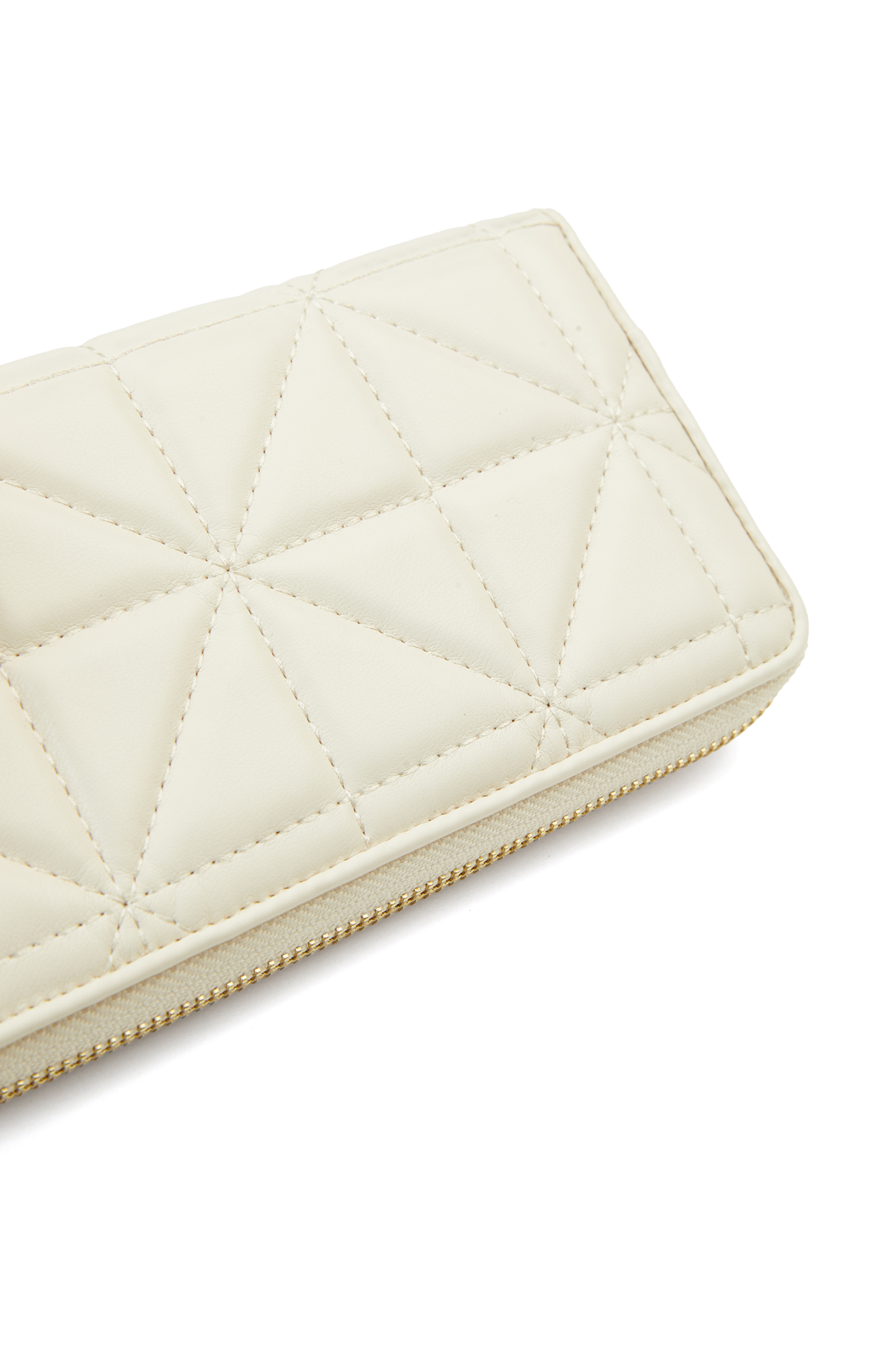 Bej Kapitoneli Kadın Cüzdan