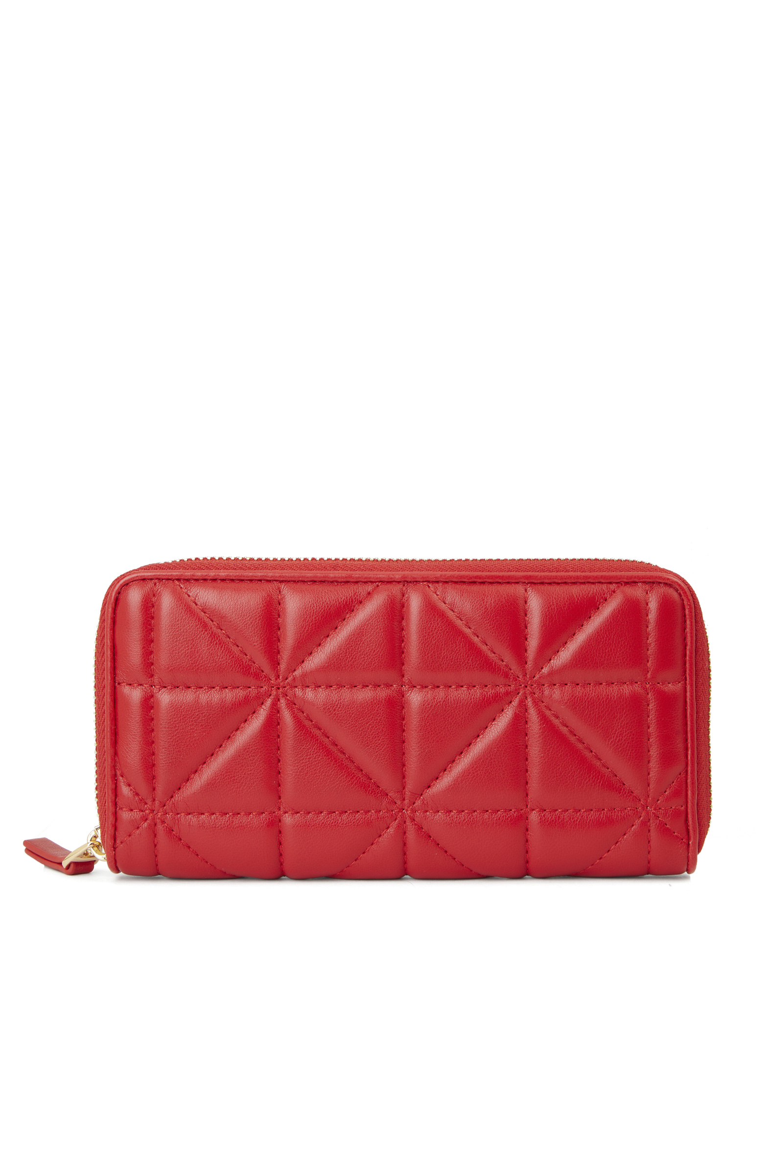 Kırmızı Kapitoneli Kadın Cüzdan