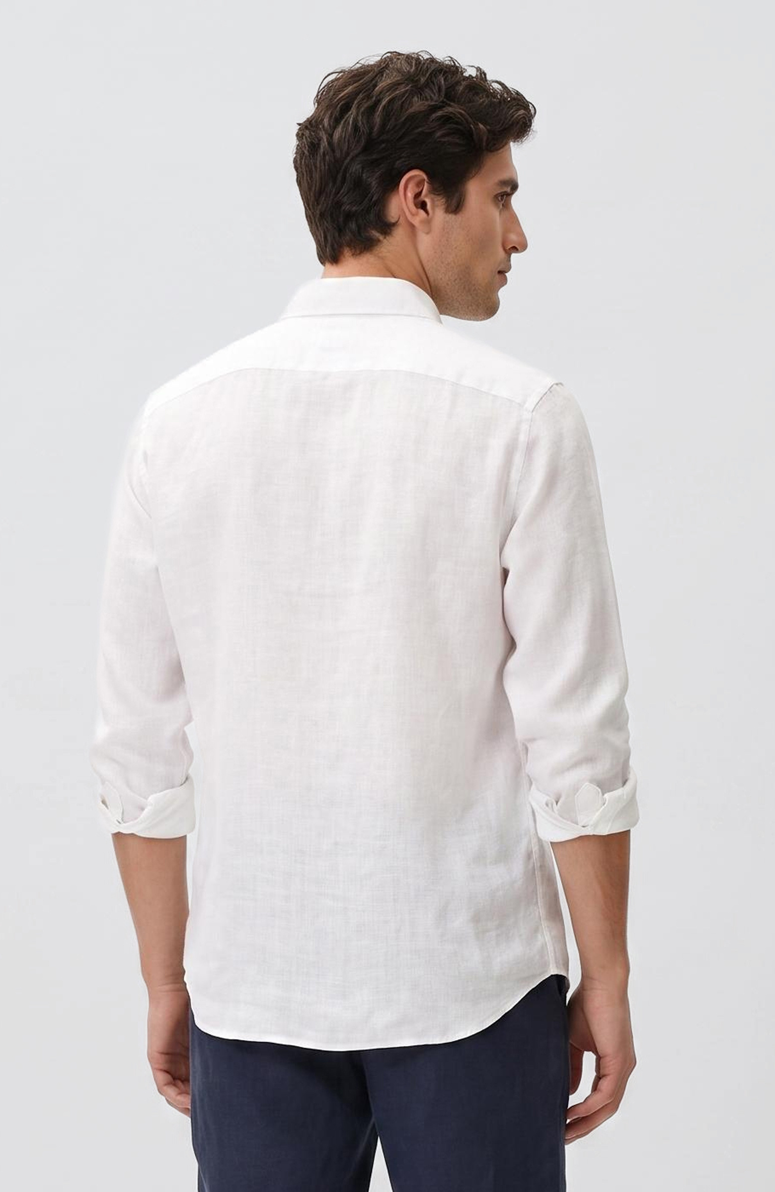 White Linen Shirt