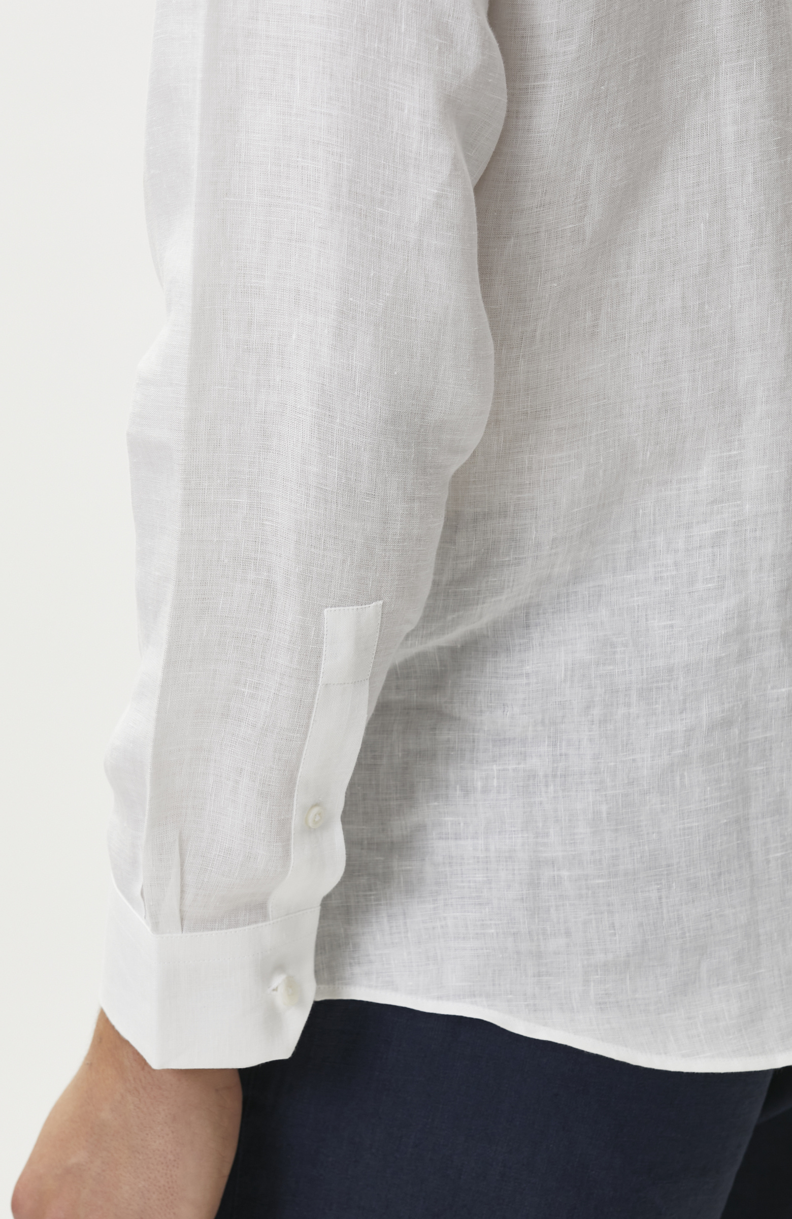 White Linen Shirt