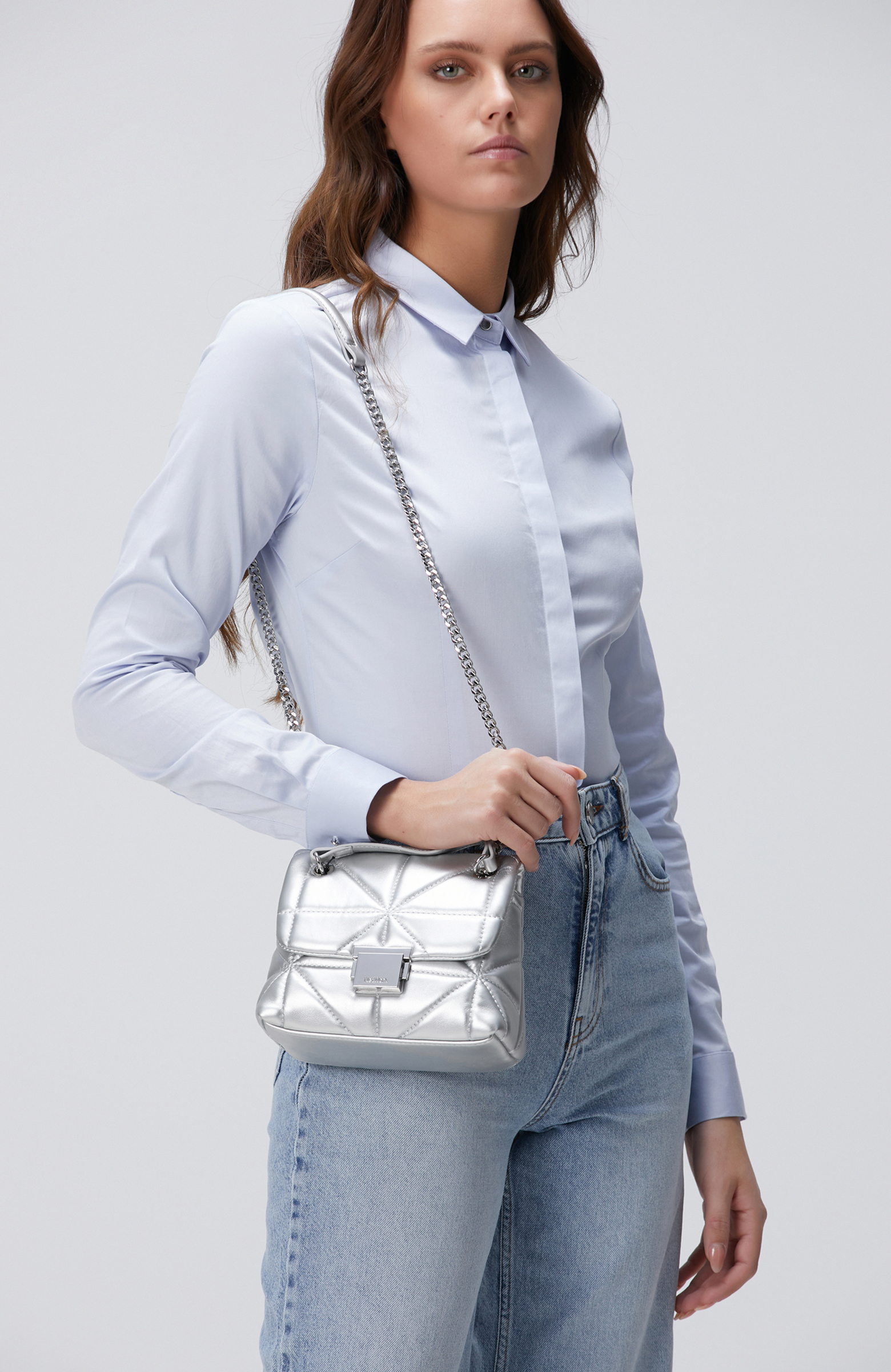 Silver Small Kadın Çanta
