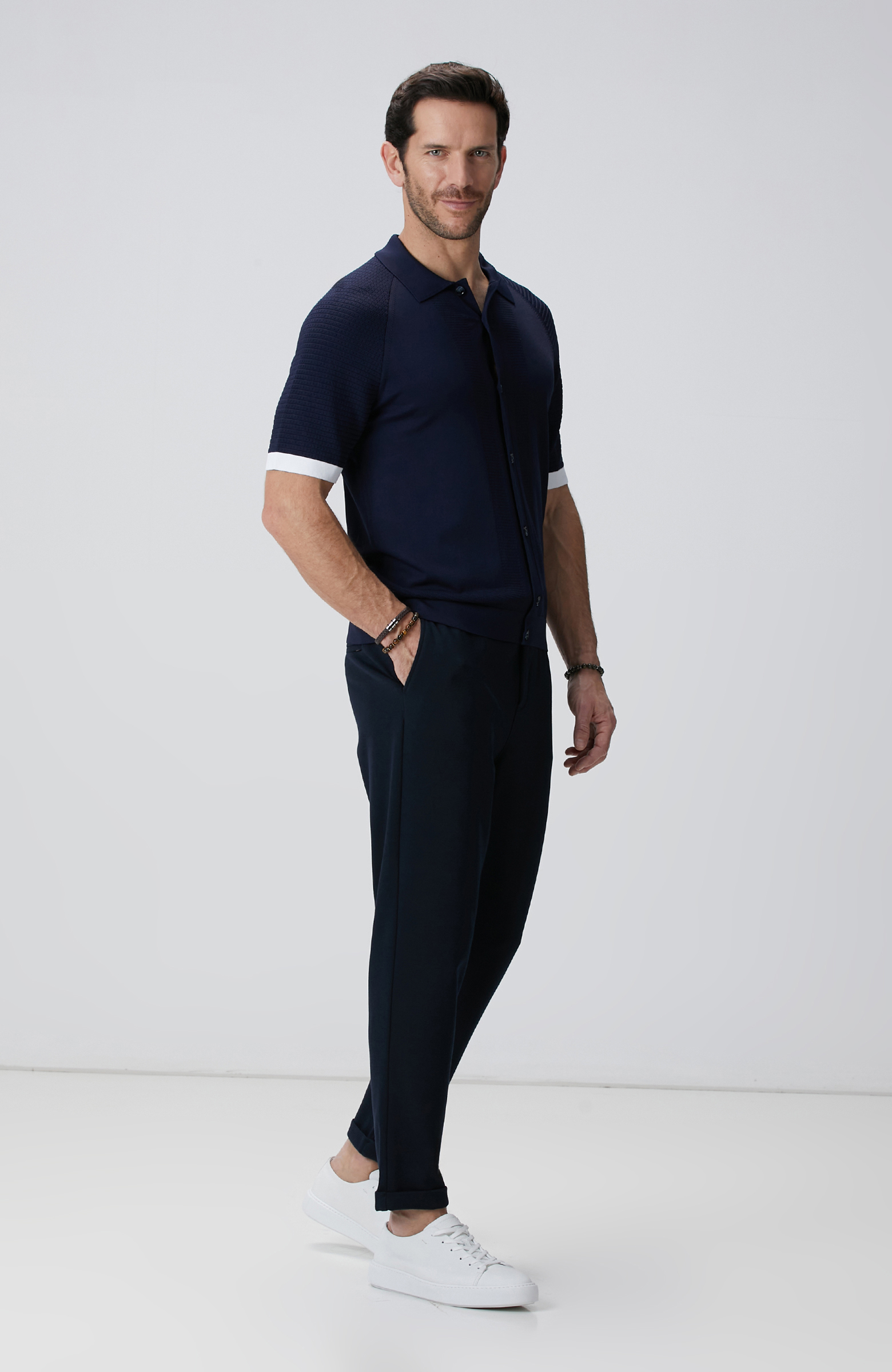 Lacivert Triko Hırka