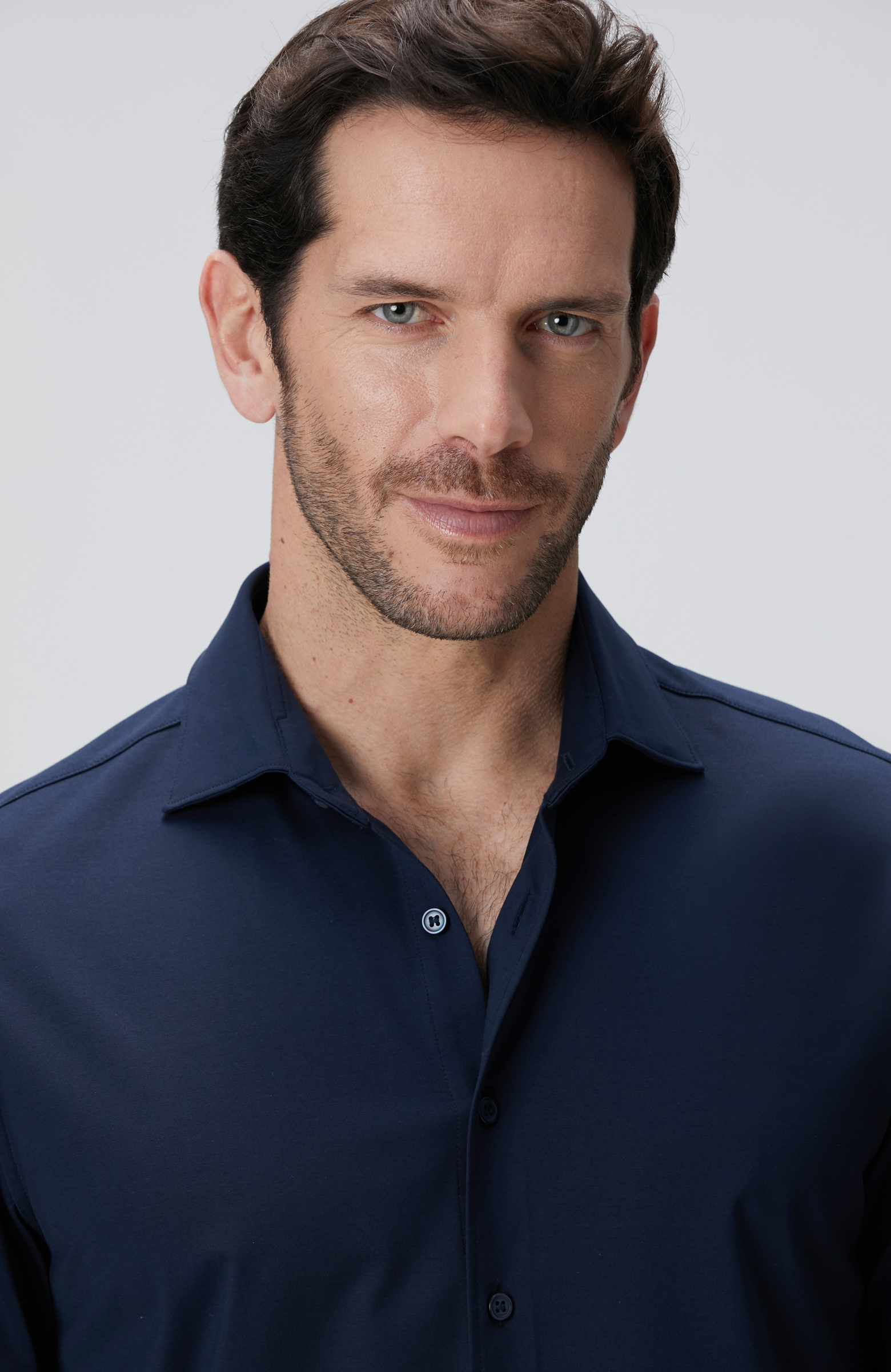 N-Tech Lacivert Gömlek