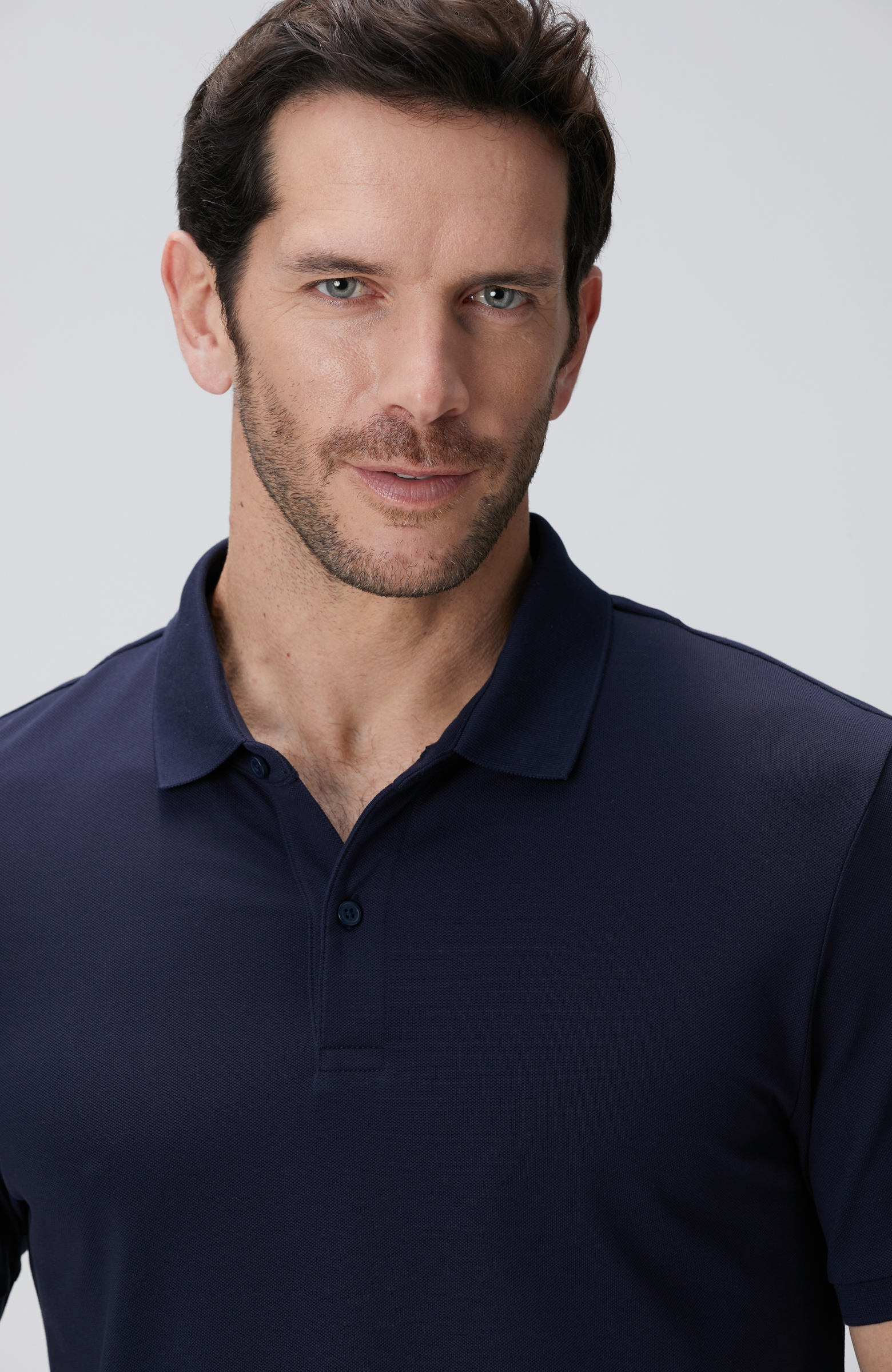 N-Tech Lacivert Polo Yaka T-shirt