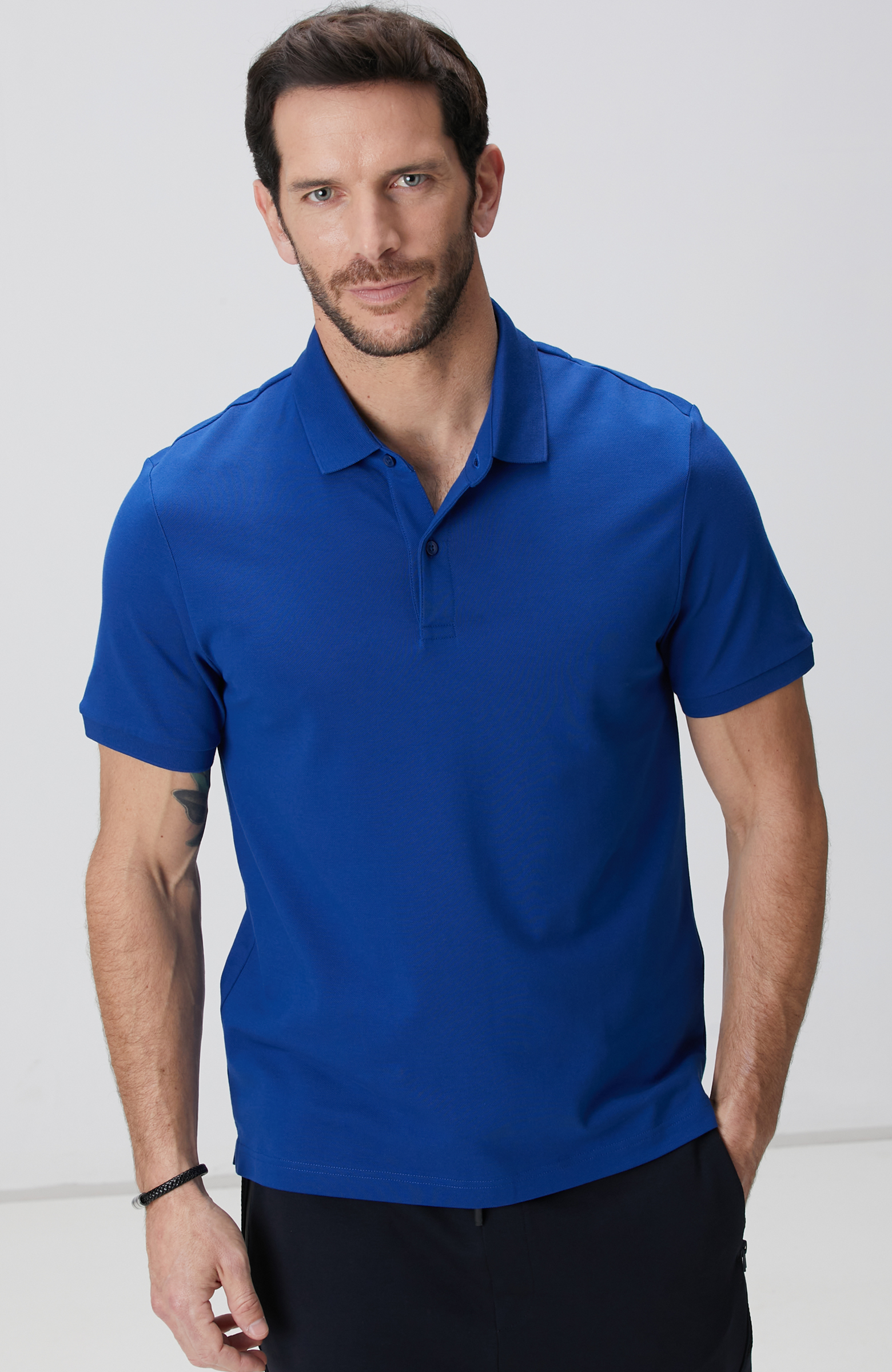 N-Tech Saks Polo Yaka T-shirt
