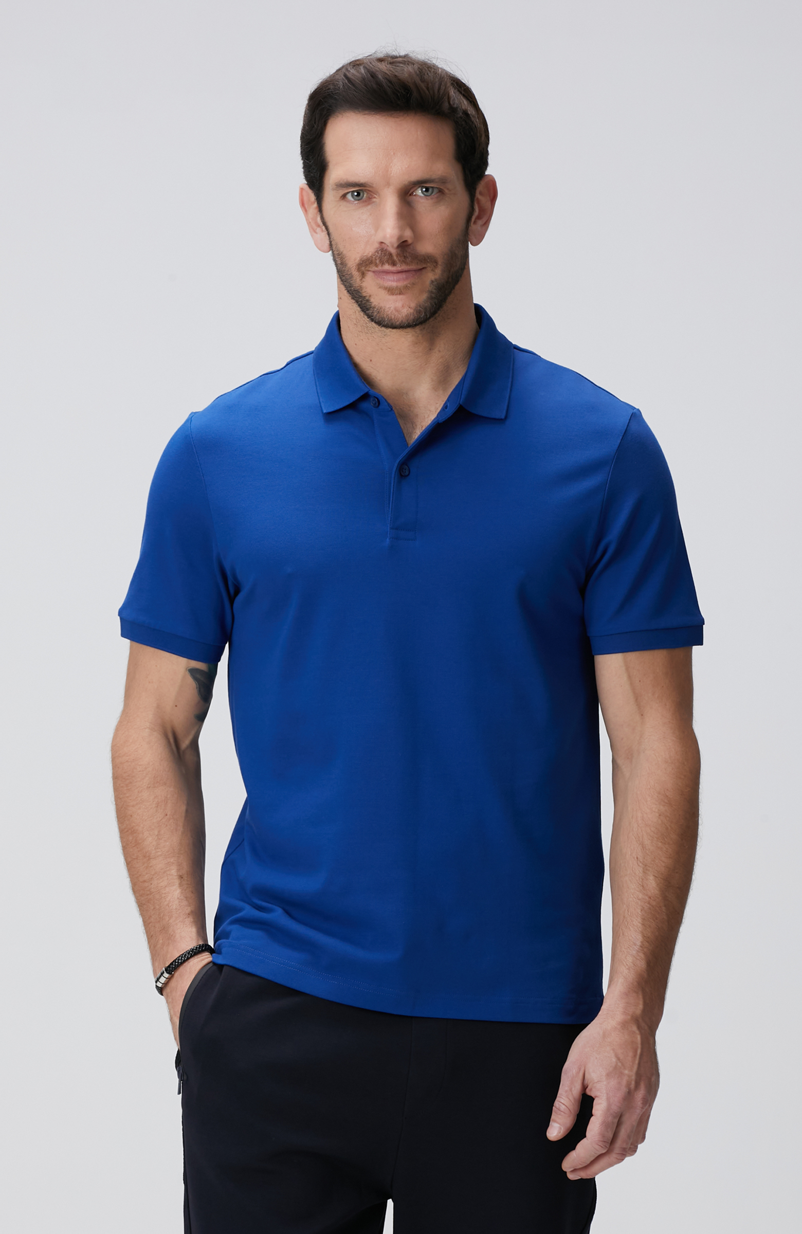 N-Tech Saks Polo Yaka T-shirt