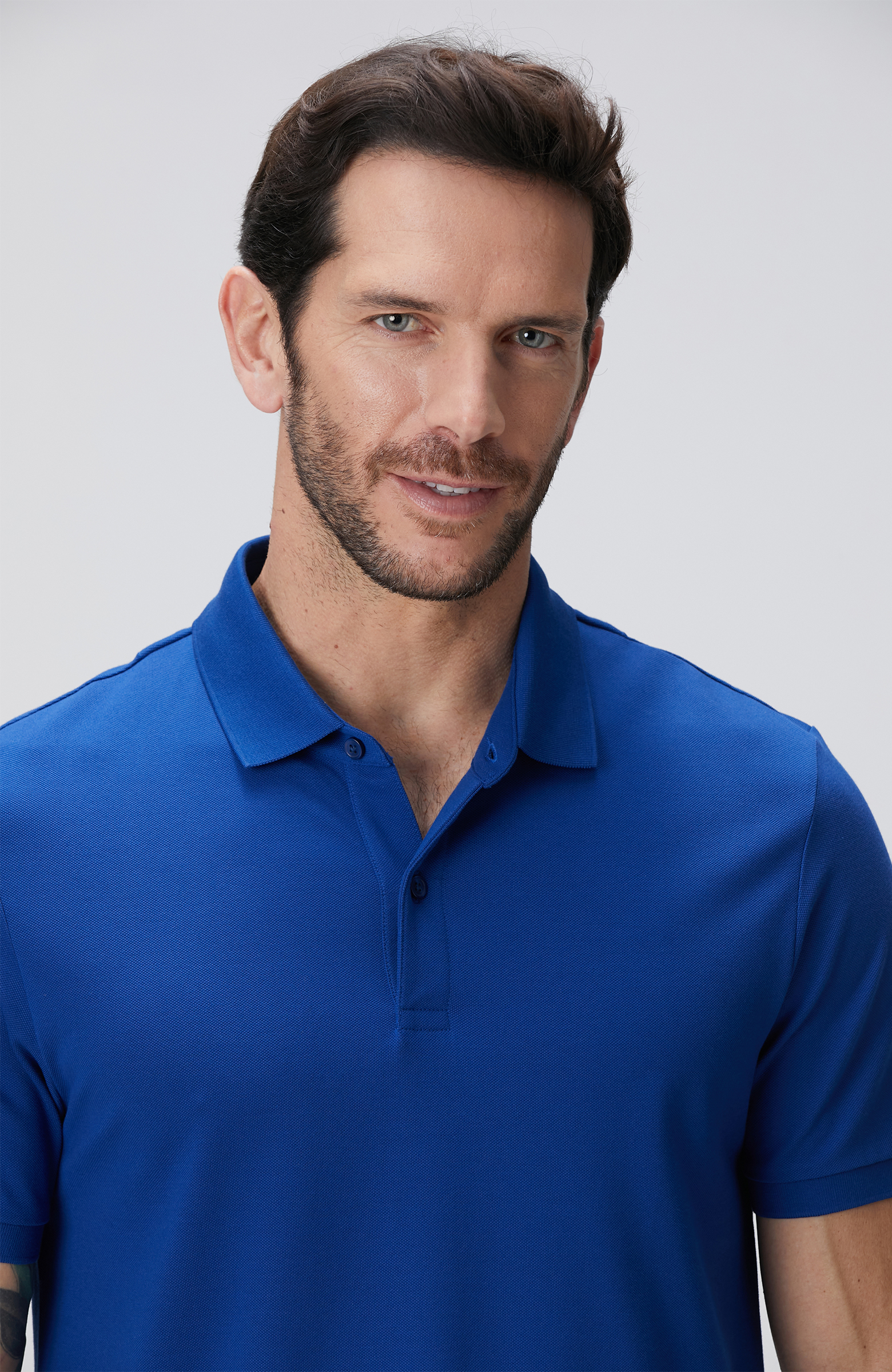 N-Tech Saks Polo Yaka T-shirt