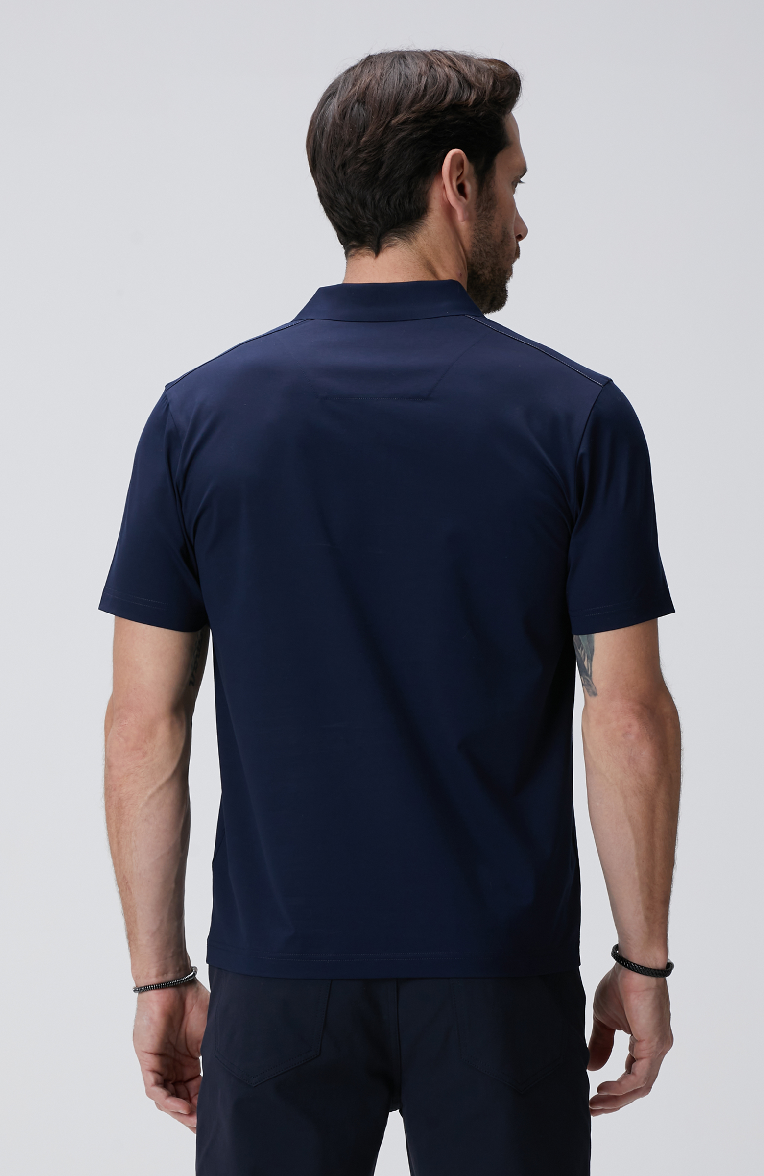 N-Tech Lacivert Polo Yaka T-shirt