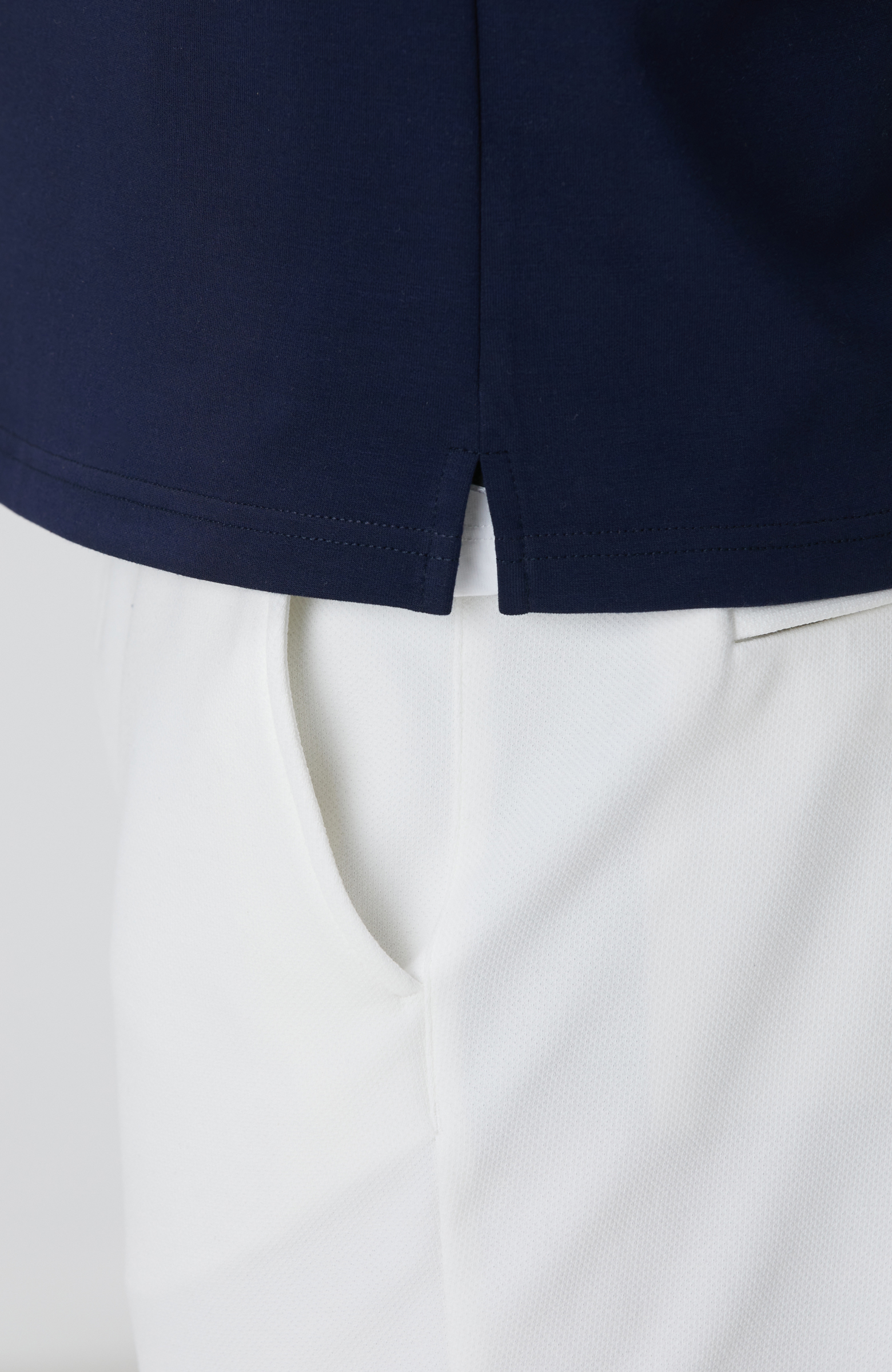 Lacivert Kısa Kollu Sweatshirt