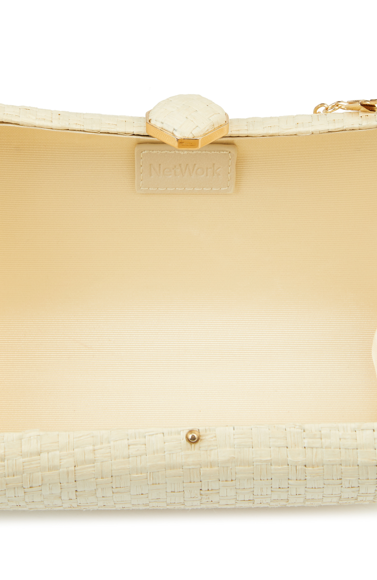 Bej Kadın Hasır Çanta