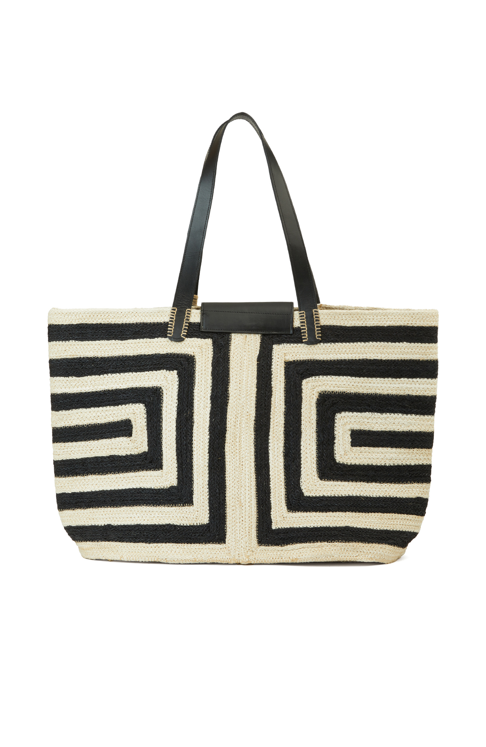 Siyah Kadın Hasır Çanta