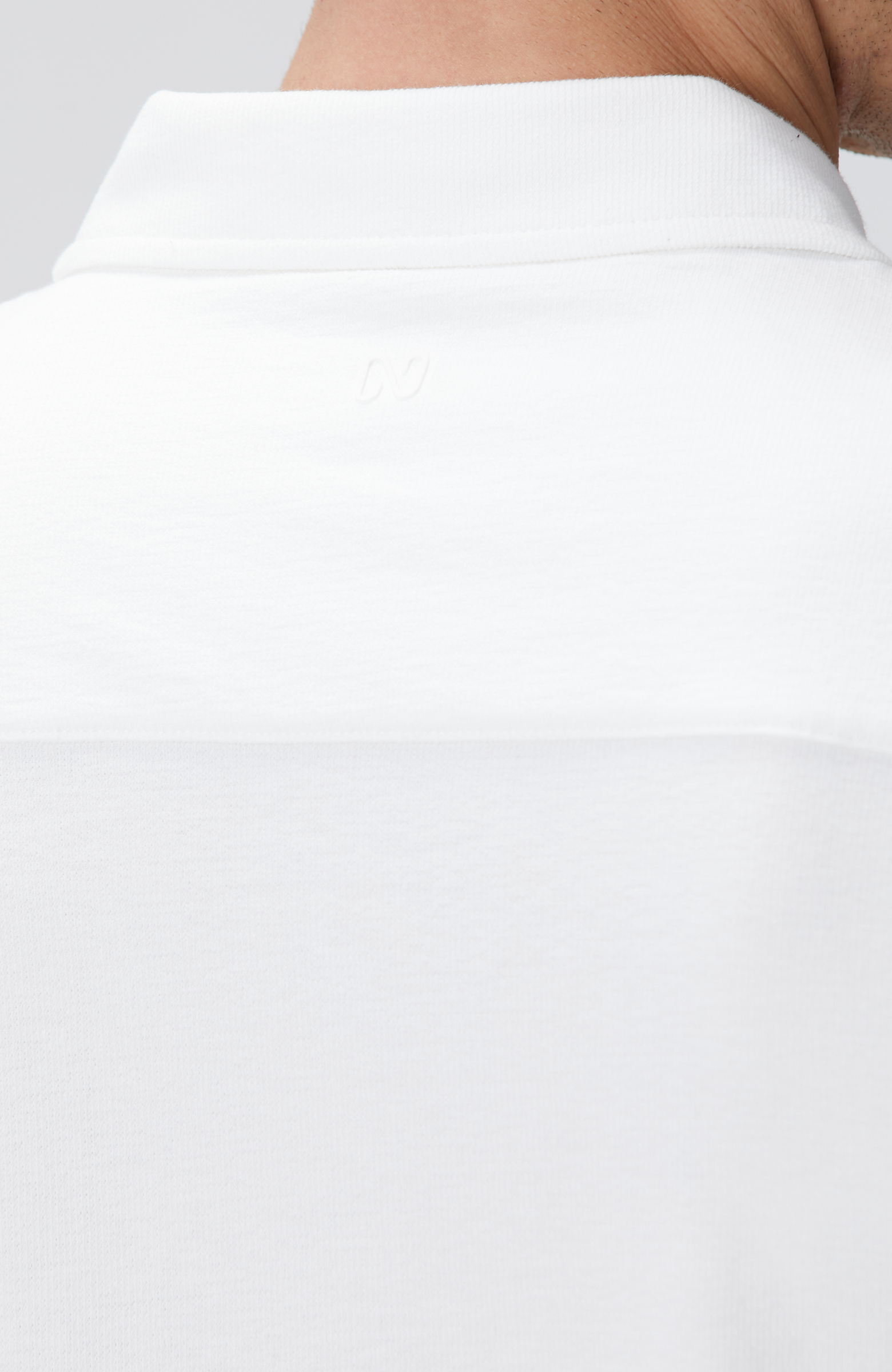 Kırık Beyaz Jakarlı Gömlek