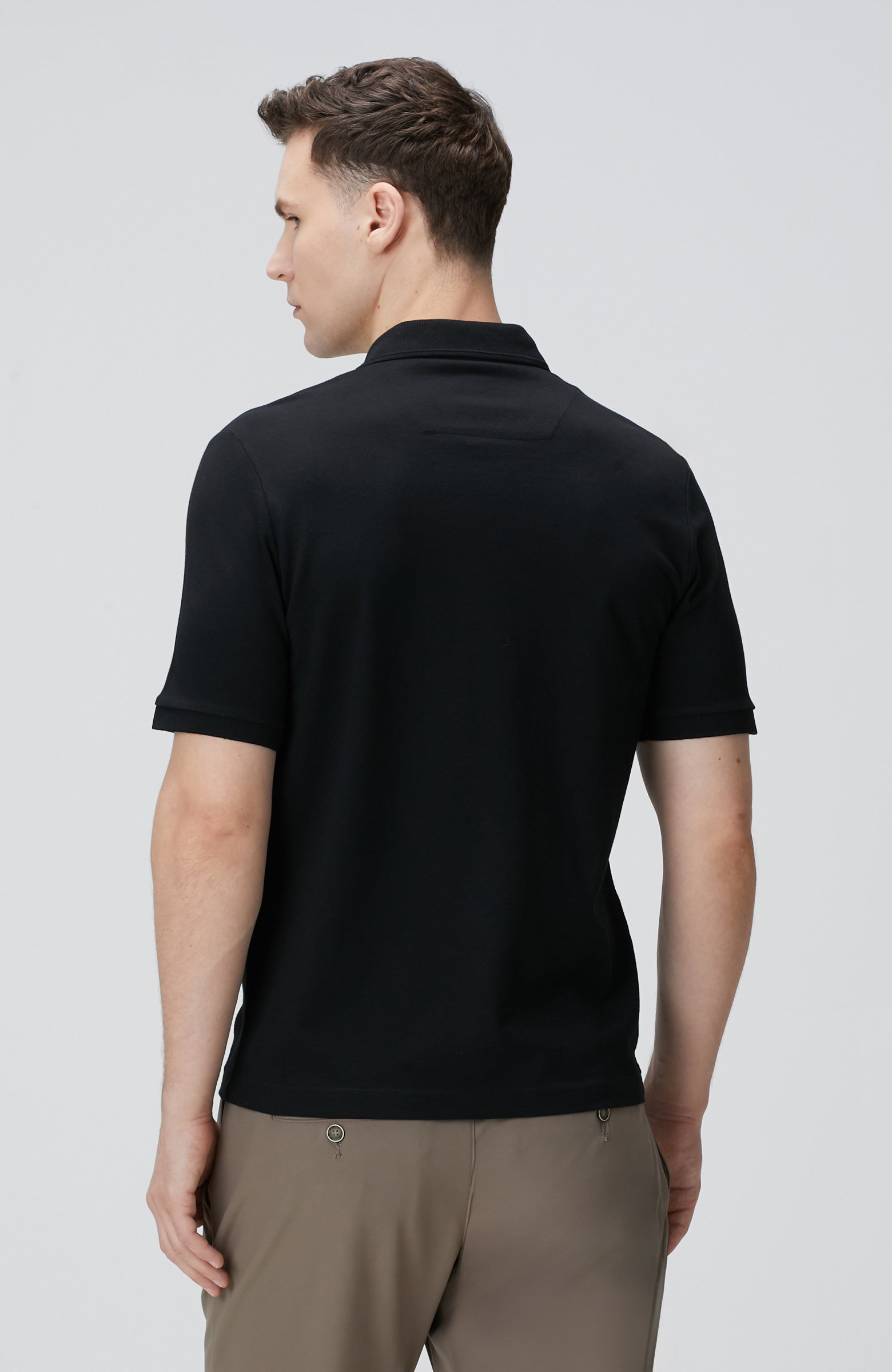 Siyah Polo T-shirt