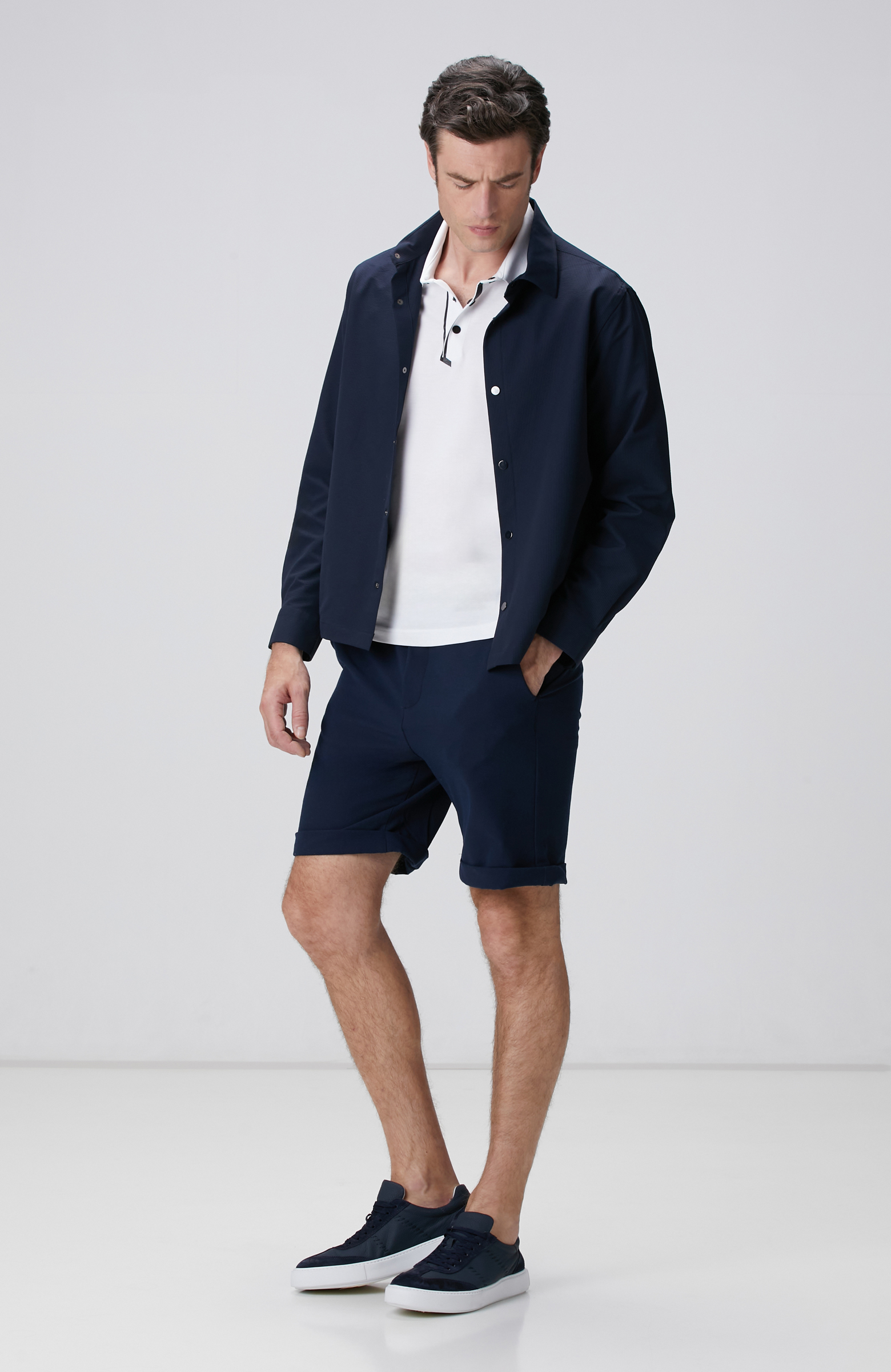 N-Tech Beyaz Polo T-shirt