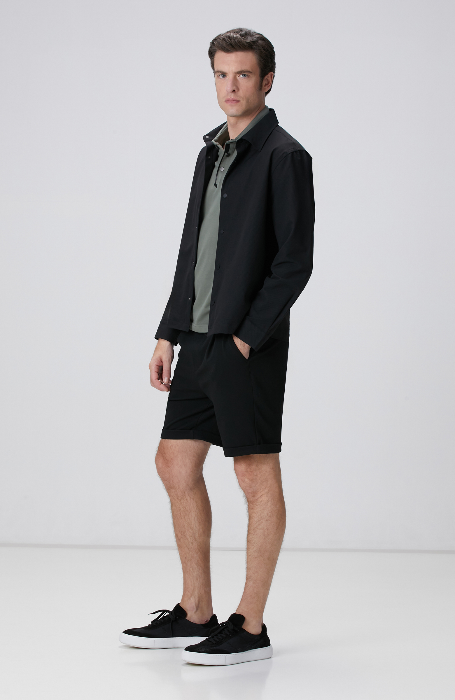 N-Tech Haki Polo T-shirt