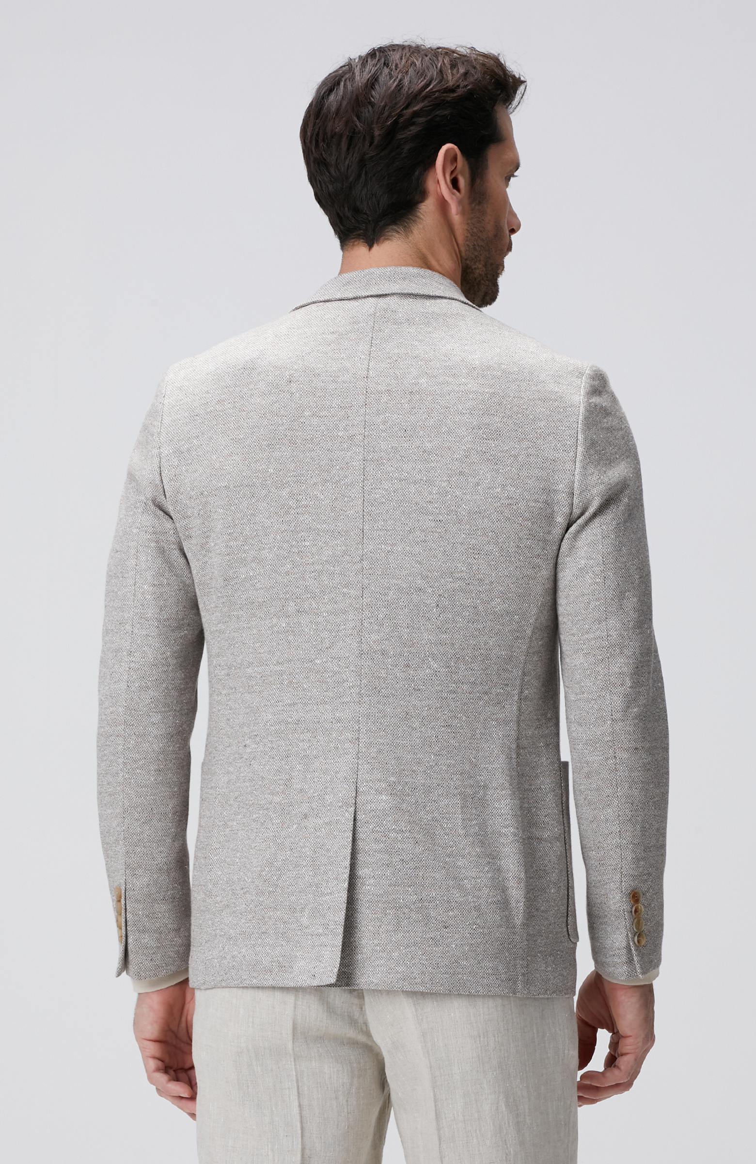 Limited Loro Piana Kumaşından Üretilen Vizon Örme Ceket