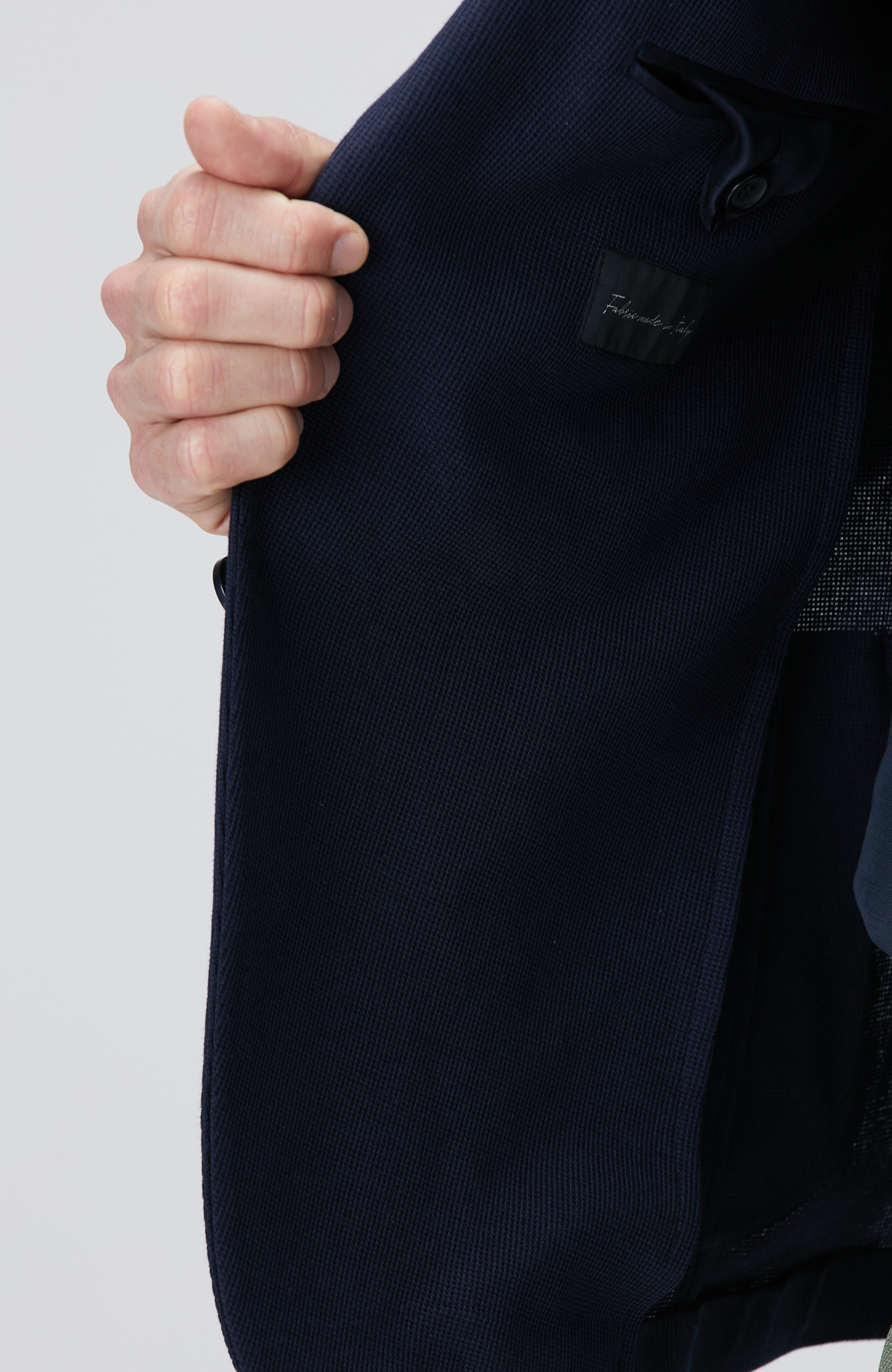 Lacivert Armürlü Ceket