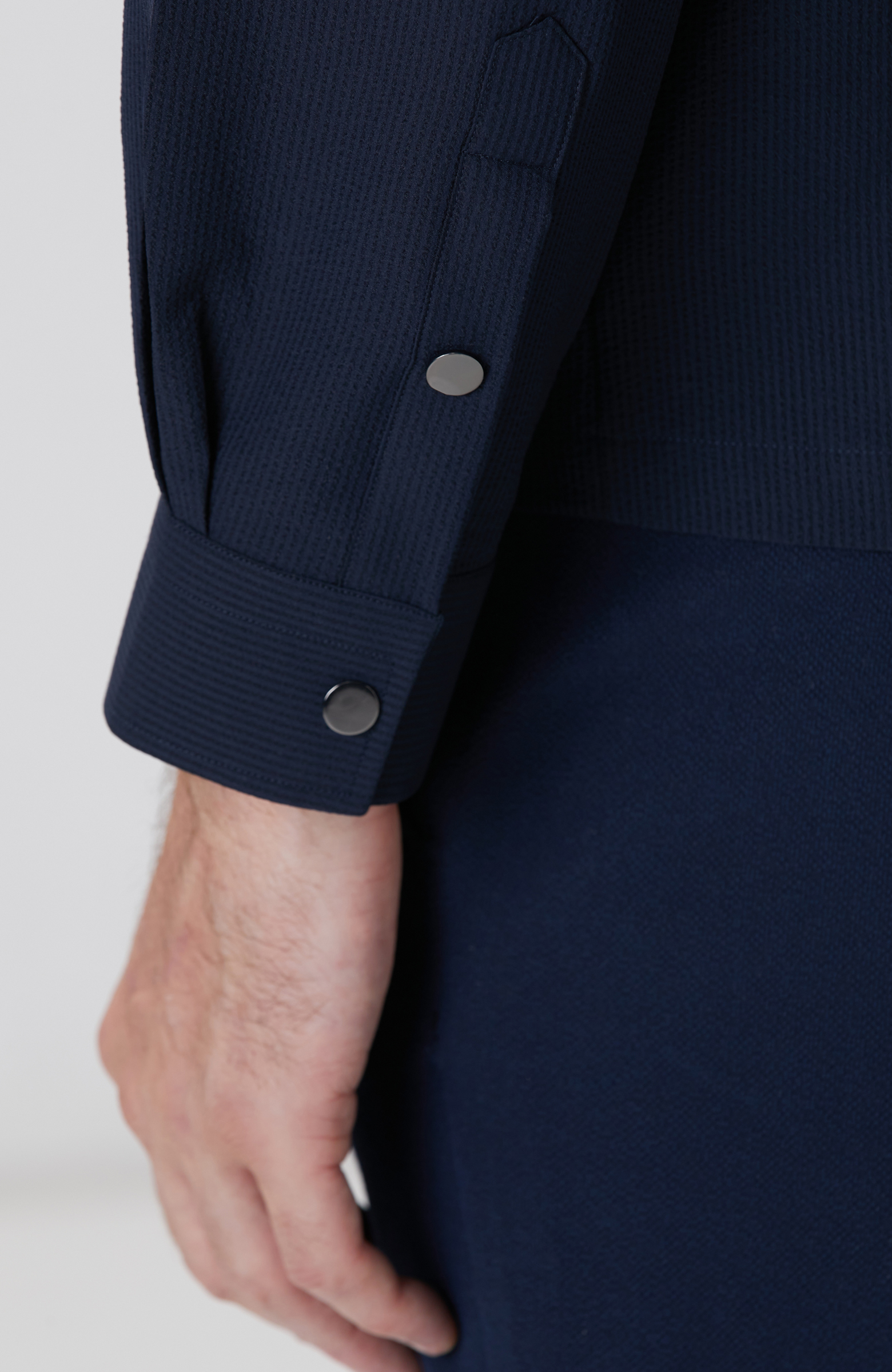 Lacivert Dış Gömlek