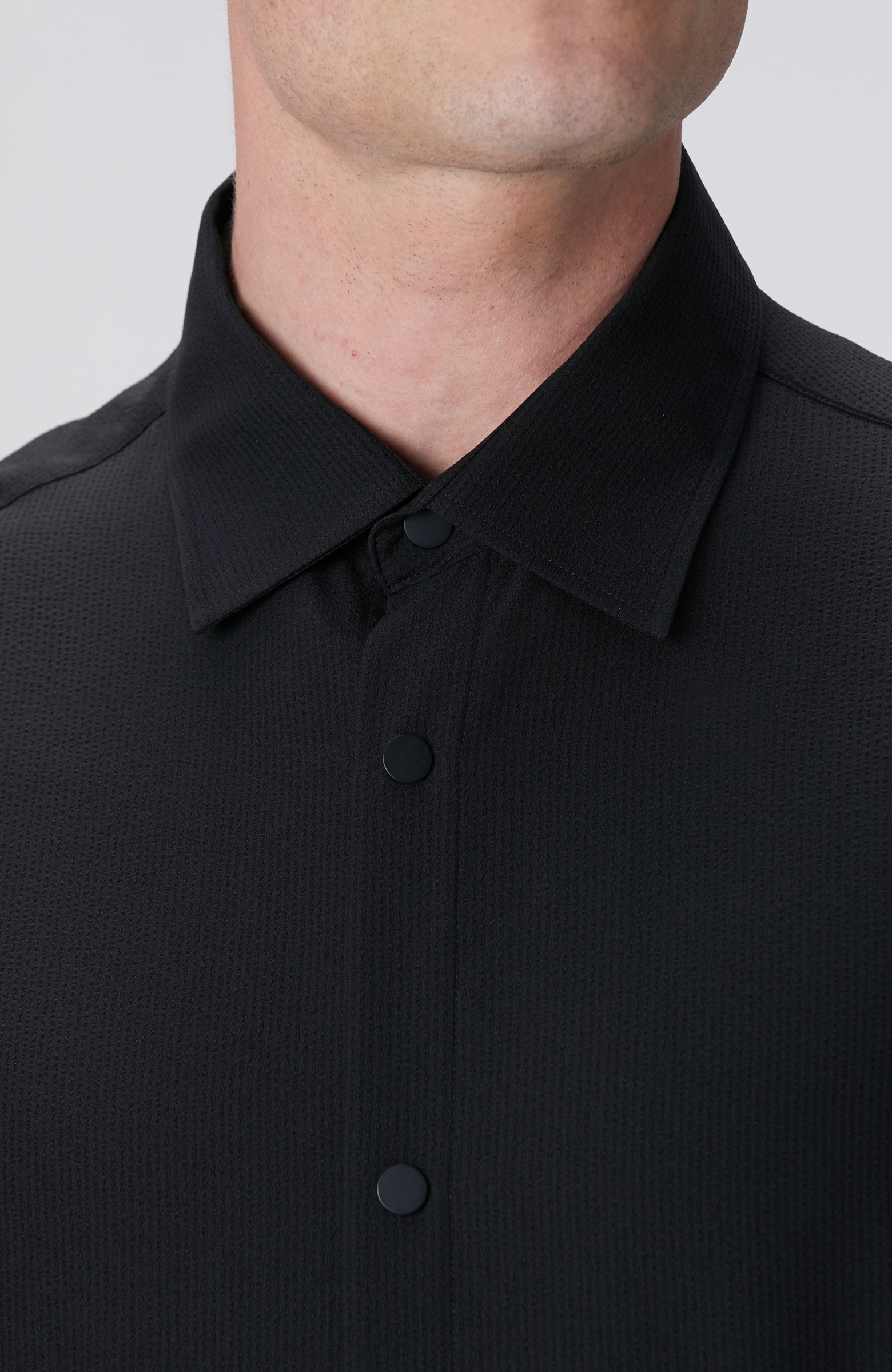 N-Tech Siyah Dış Gömlek