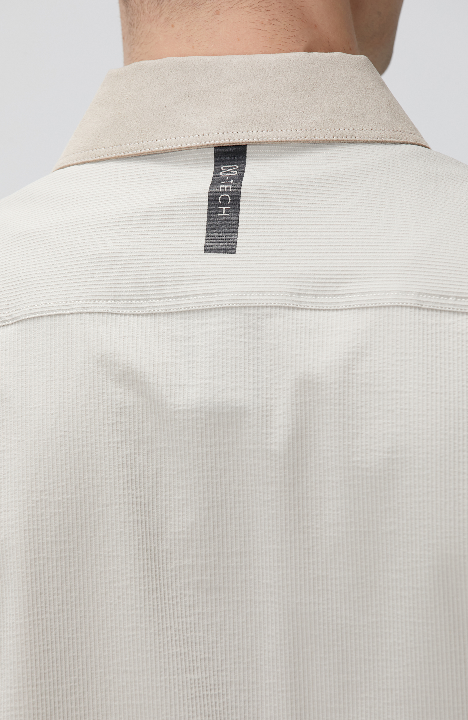 N-Tech Taş Süet Detaylı Dış Gömlek