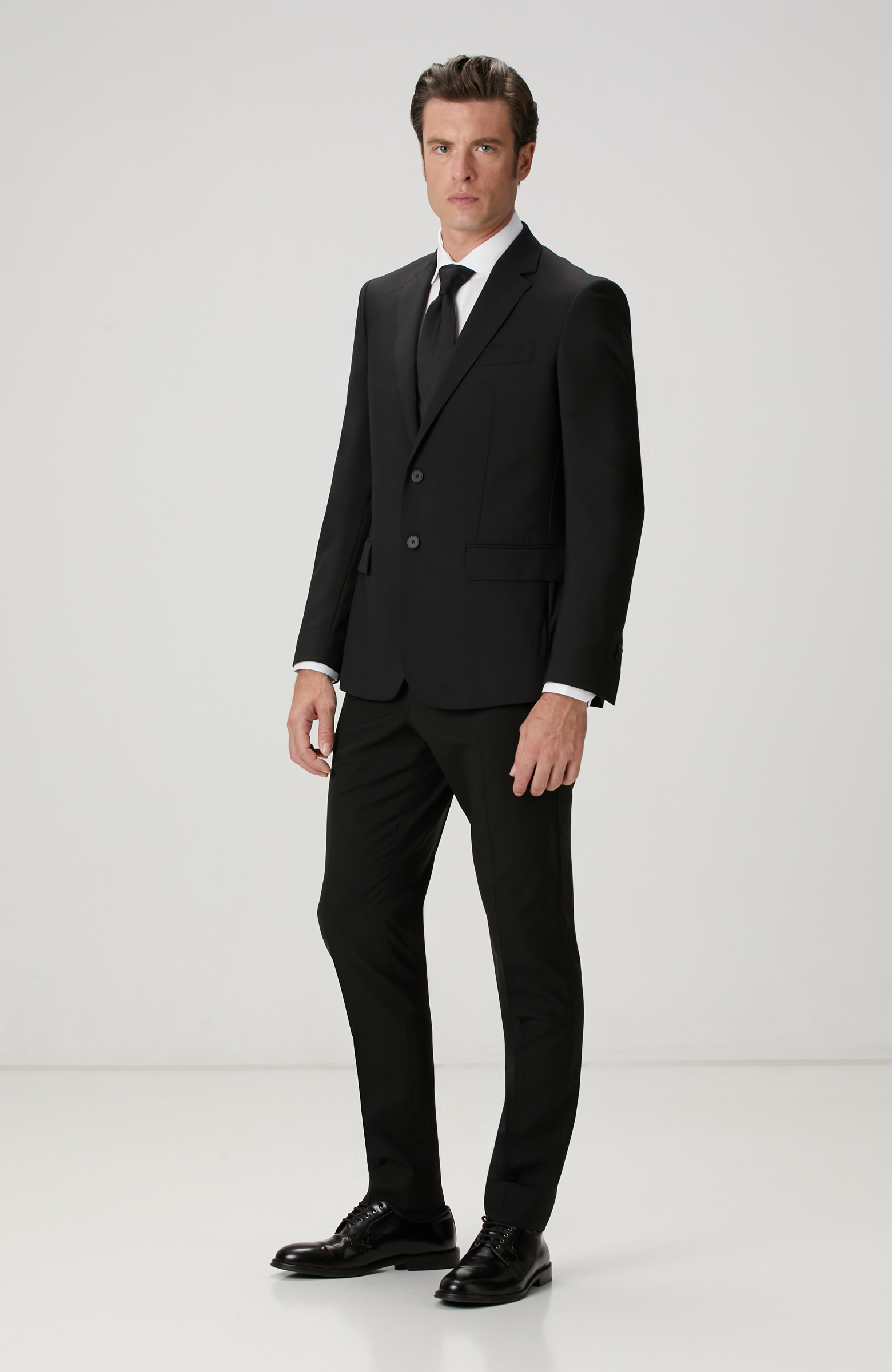 Siyah Yün Takım Elbise