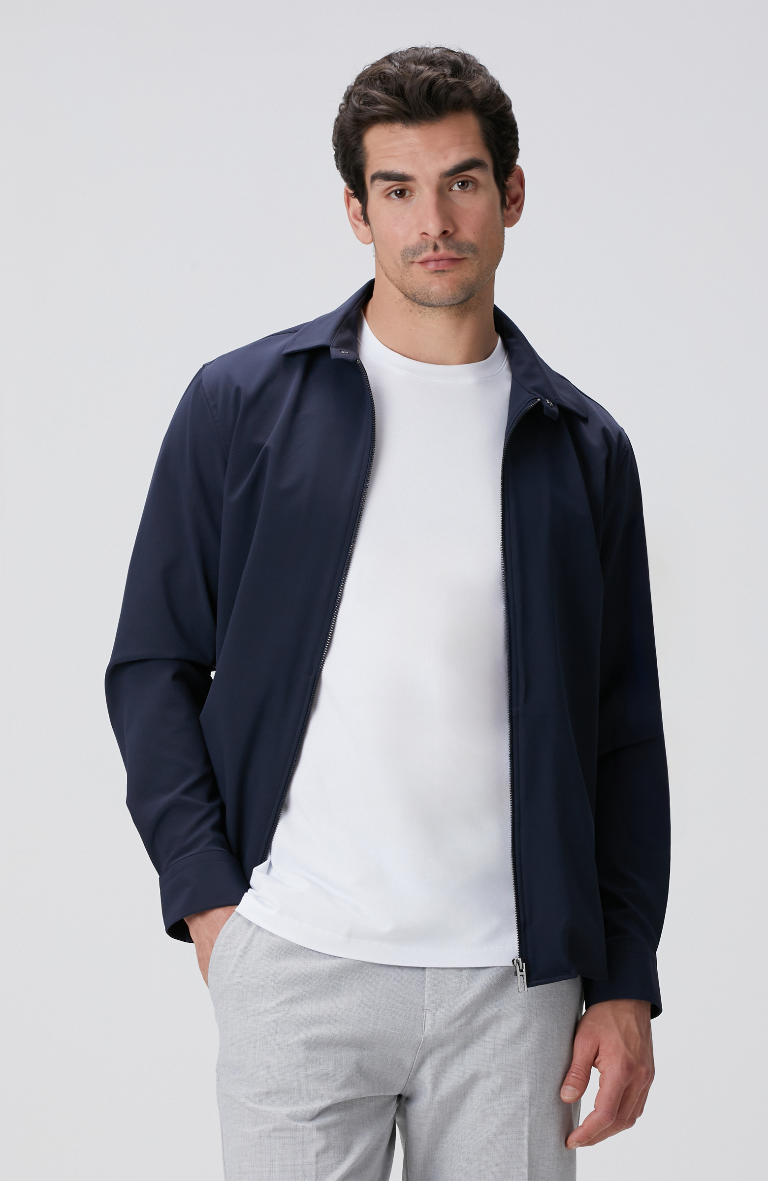 Lacivert Dış Gömlek