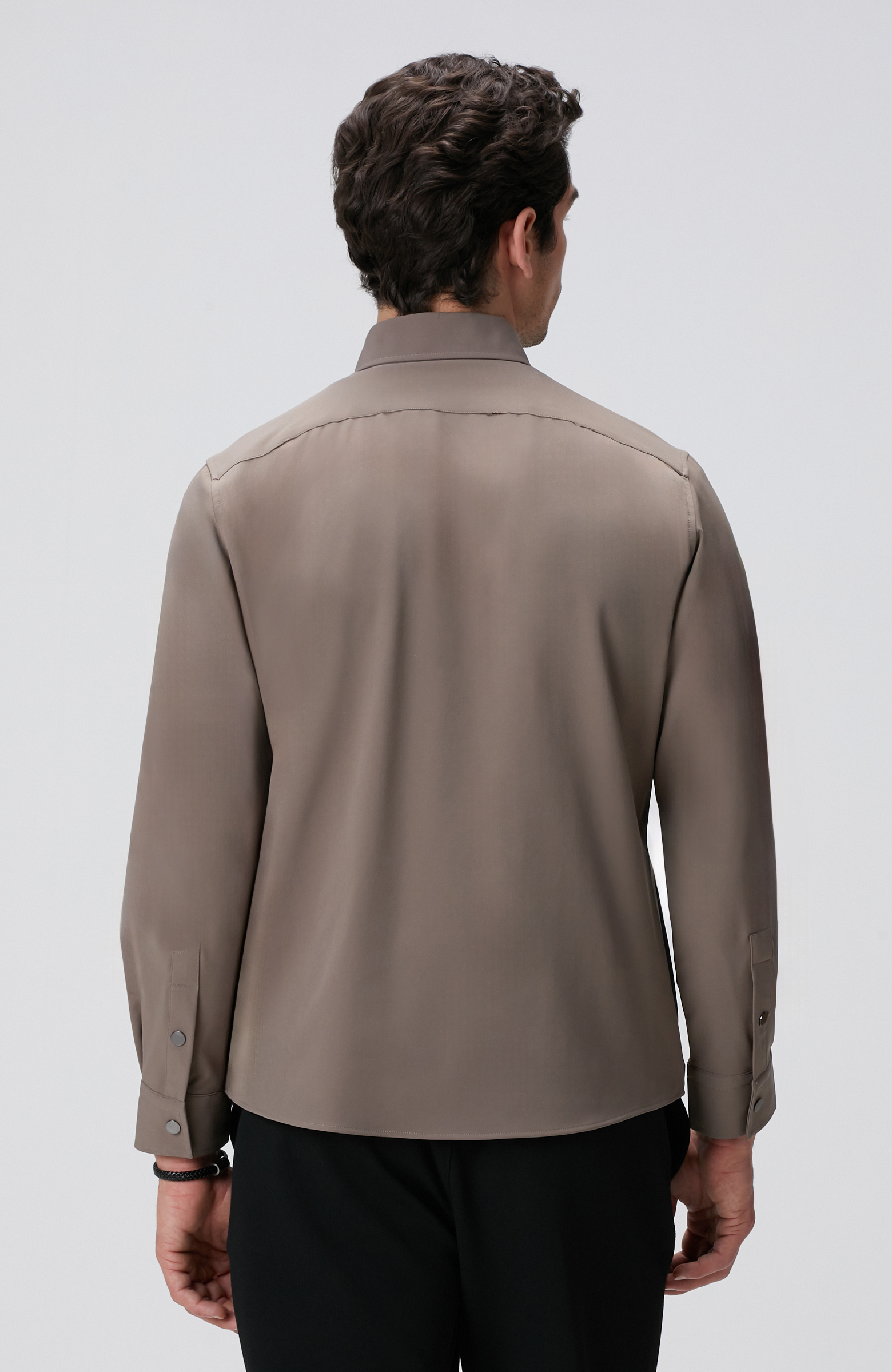 Açık Haki Dış Gömlek