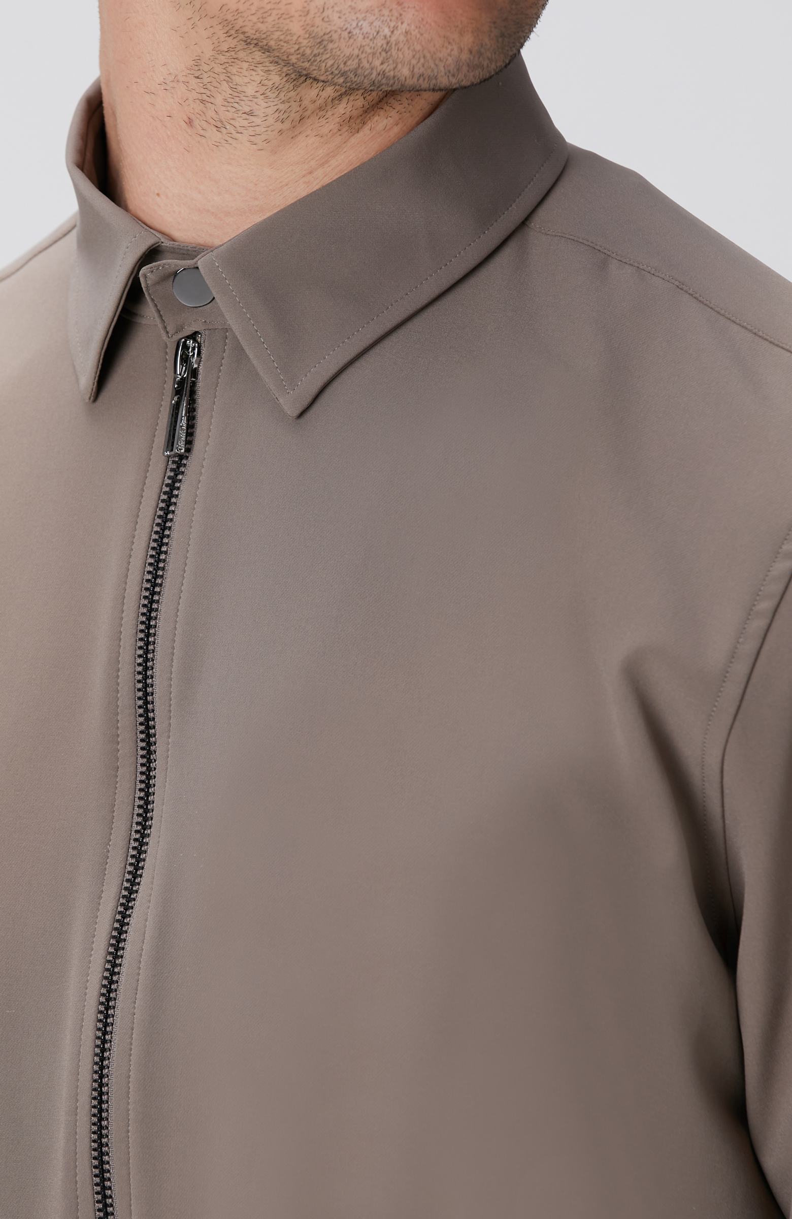 Açık Haki Dış Gömlek