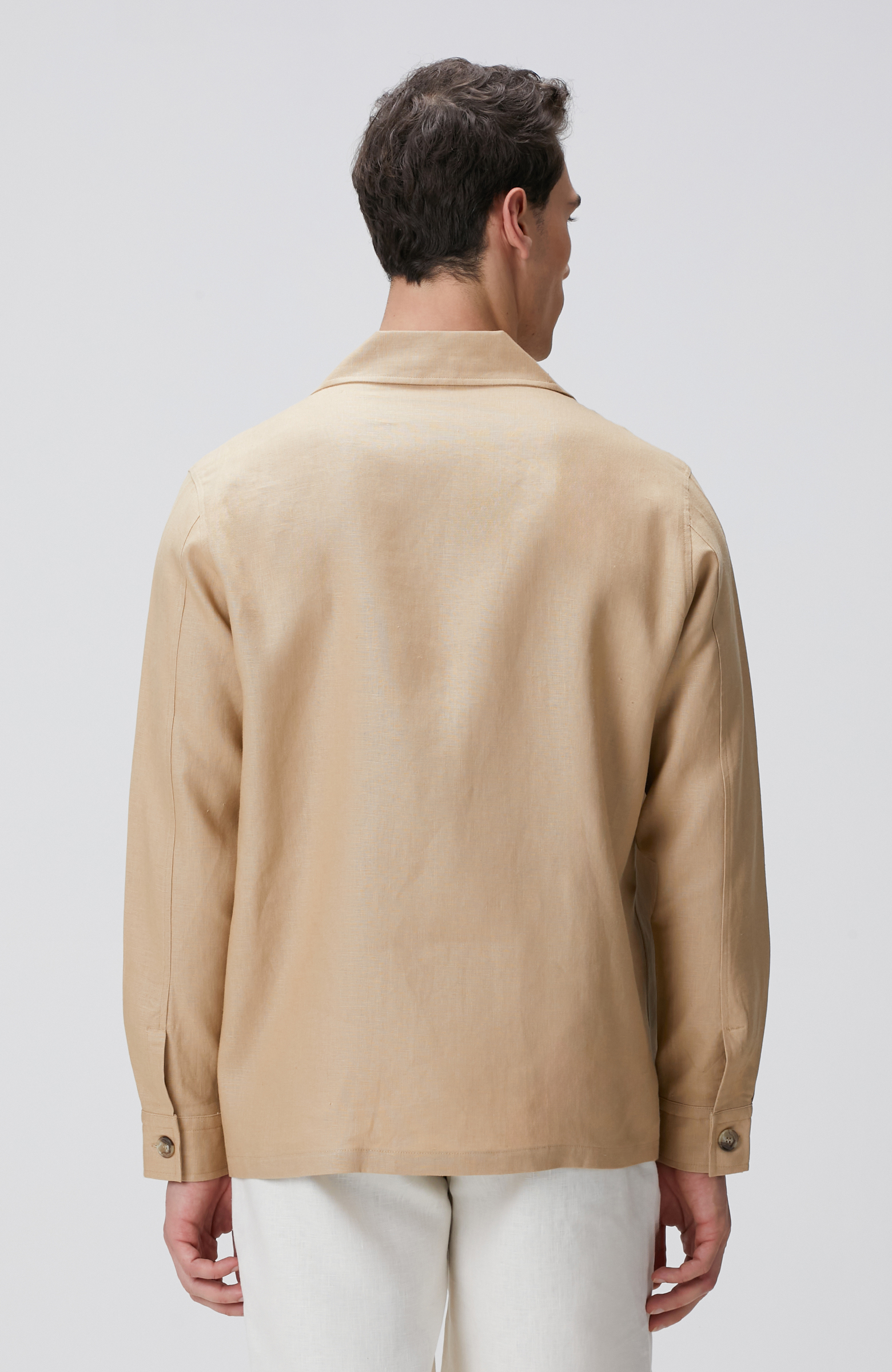 Vizon Keten Dış Gömlek