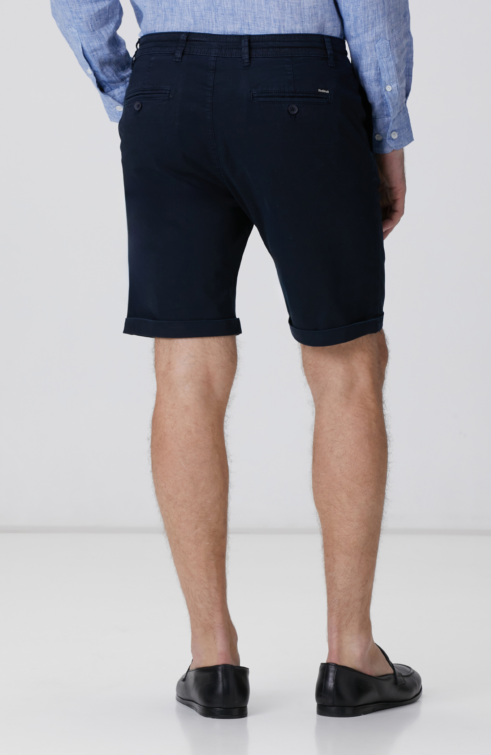 Lacivert Chino Şort