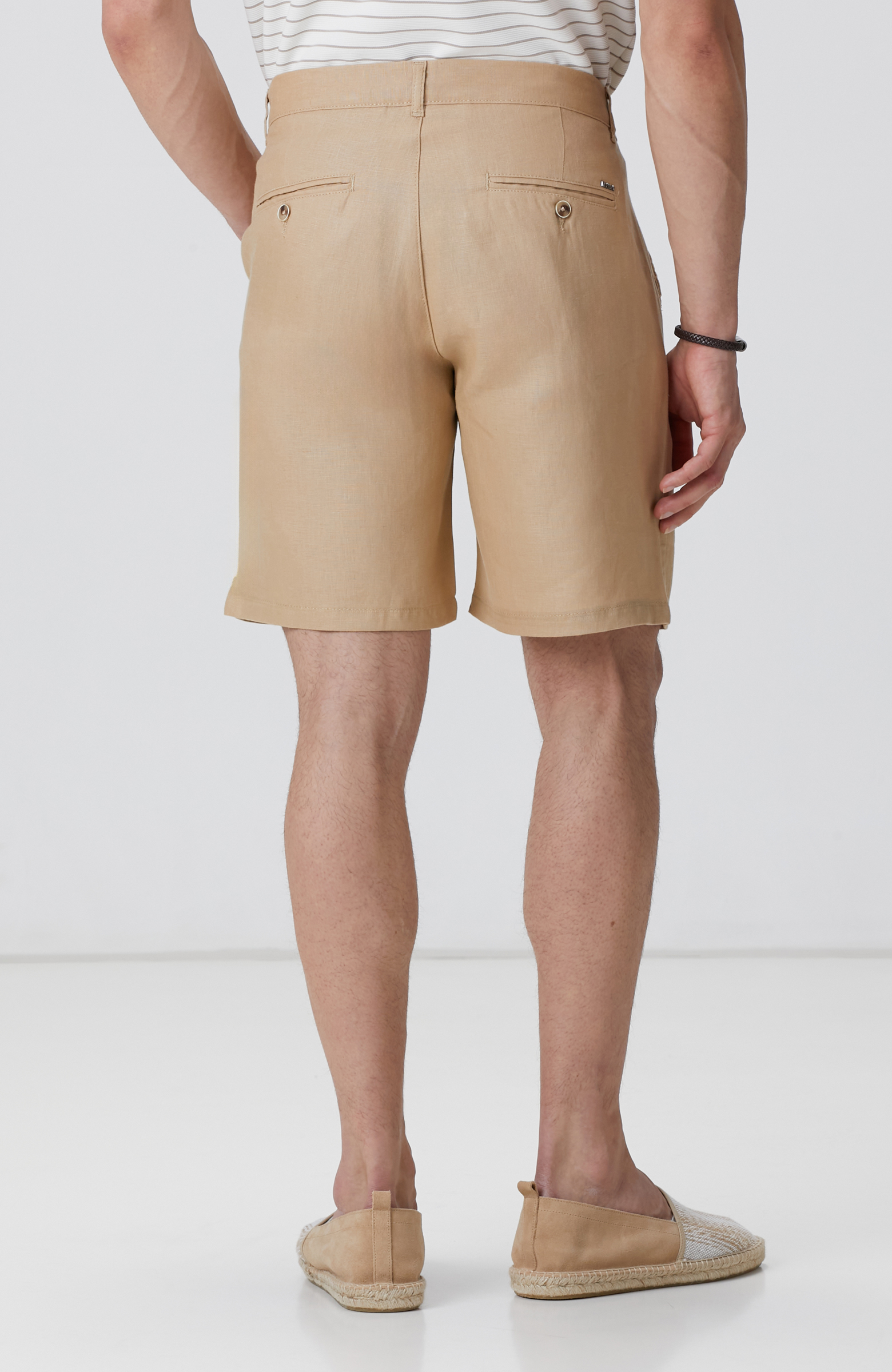 Vizon Keten Chino Şort