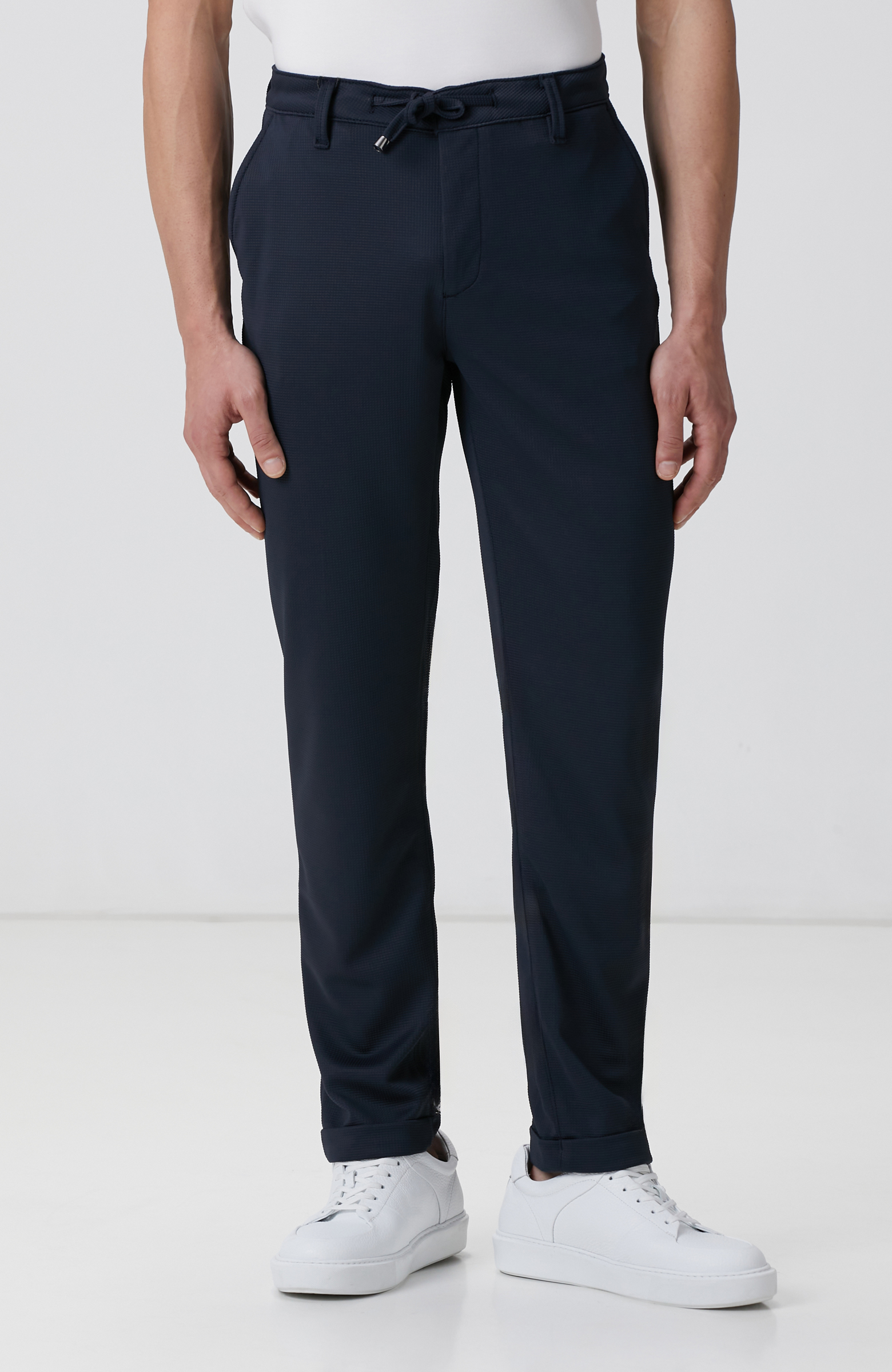 Lacivert Örme Pantolon