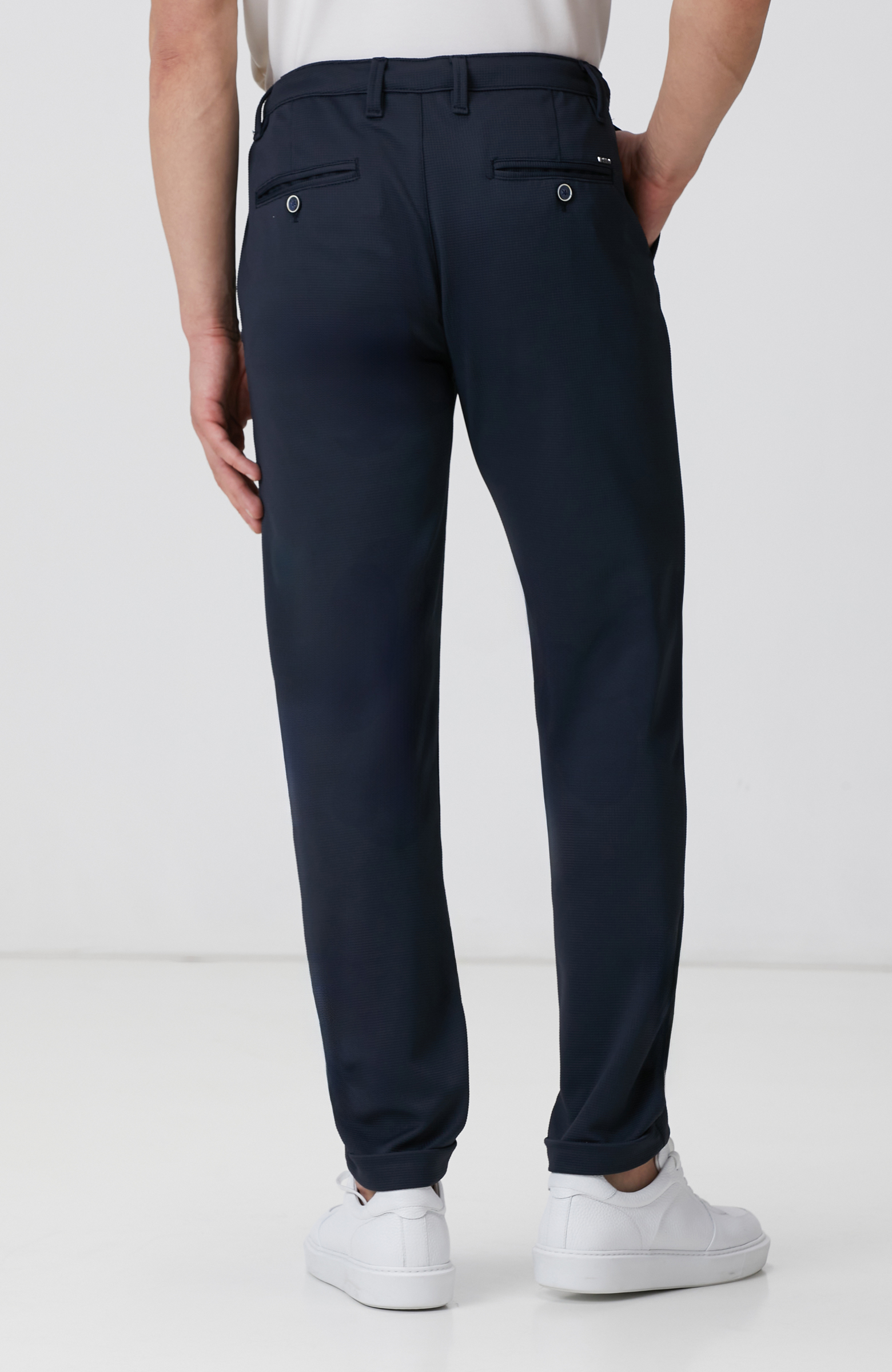 Lacivert Örme Pantolon