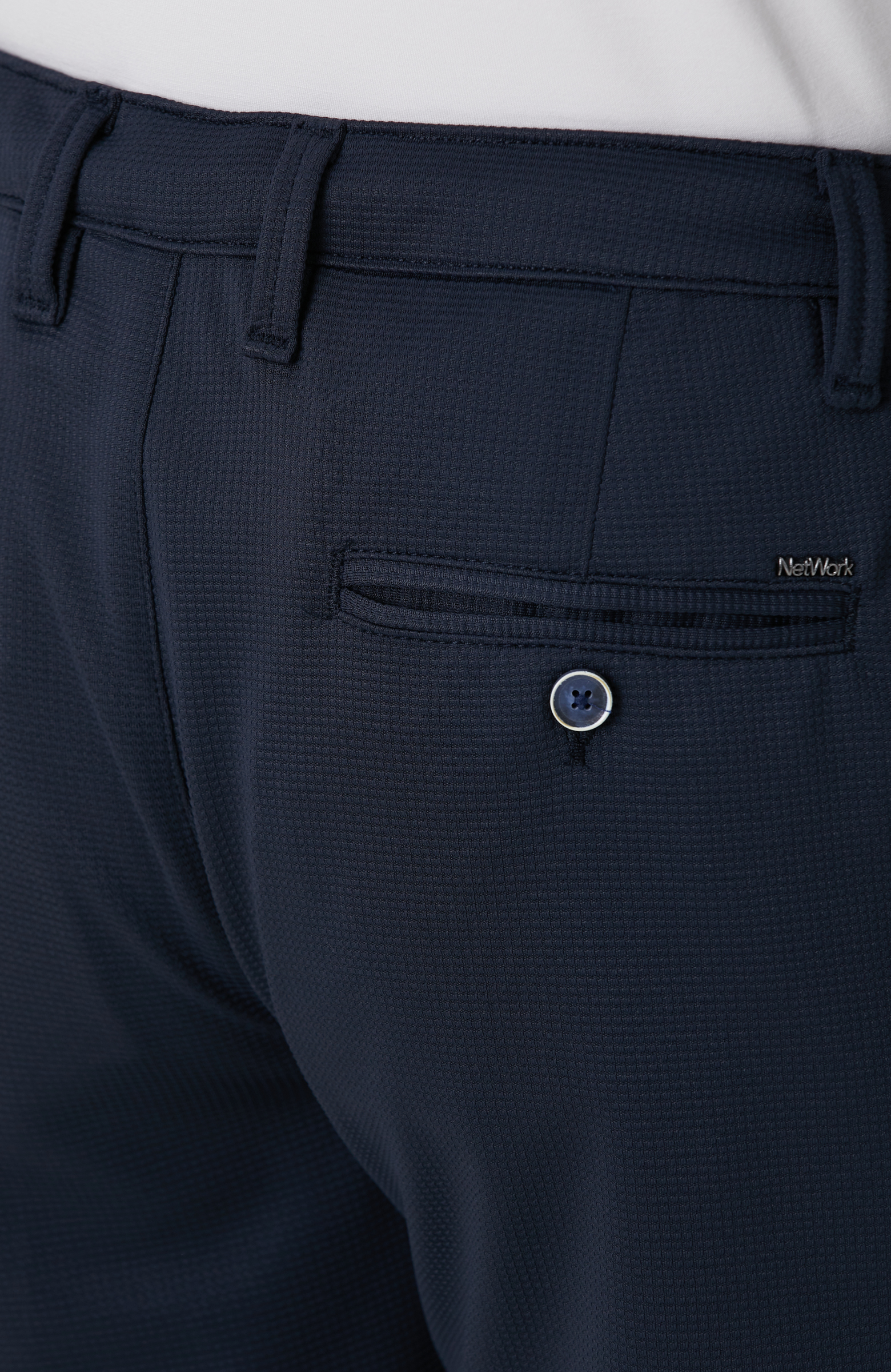 Lacivert Örme Pantolon