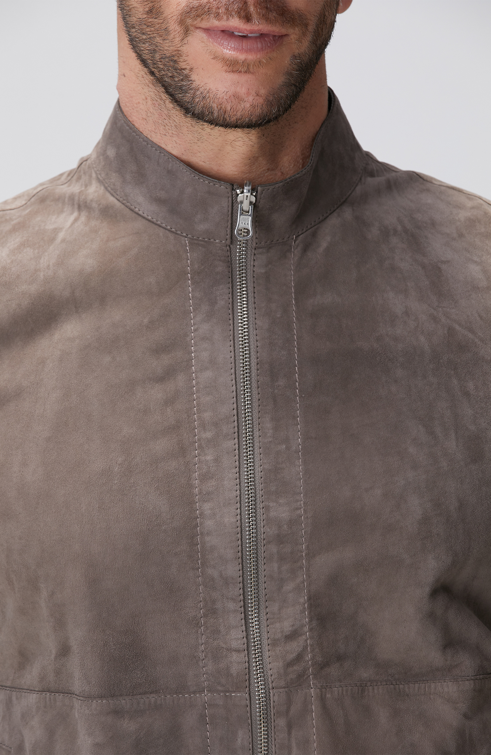 Vizon Çift Taraflı Süet Mont