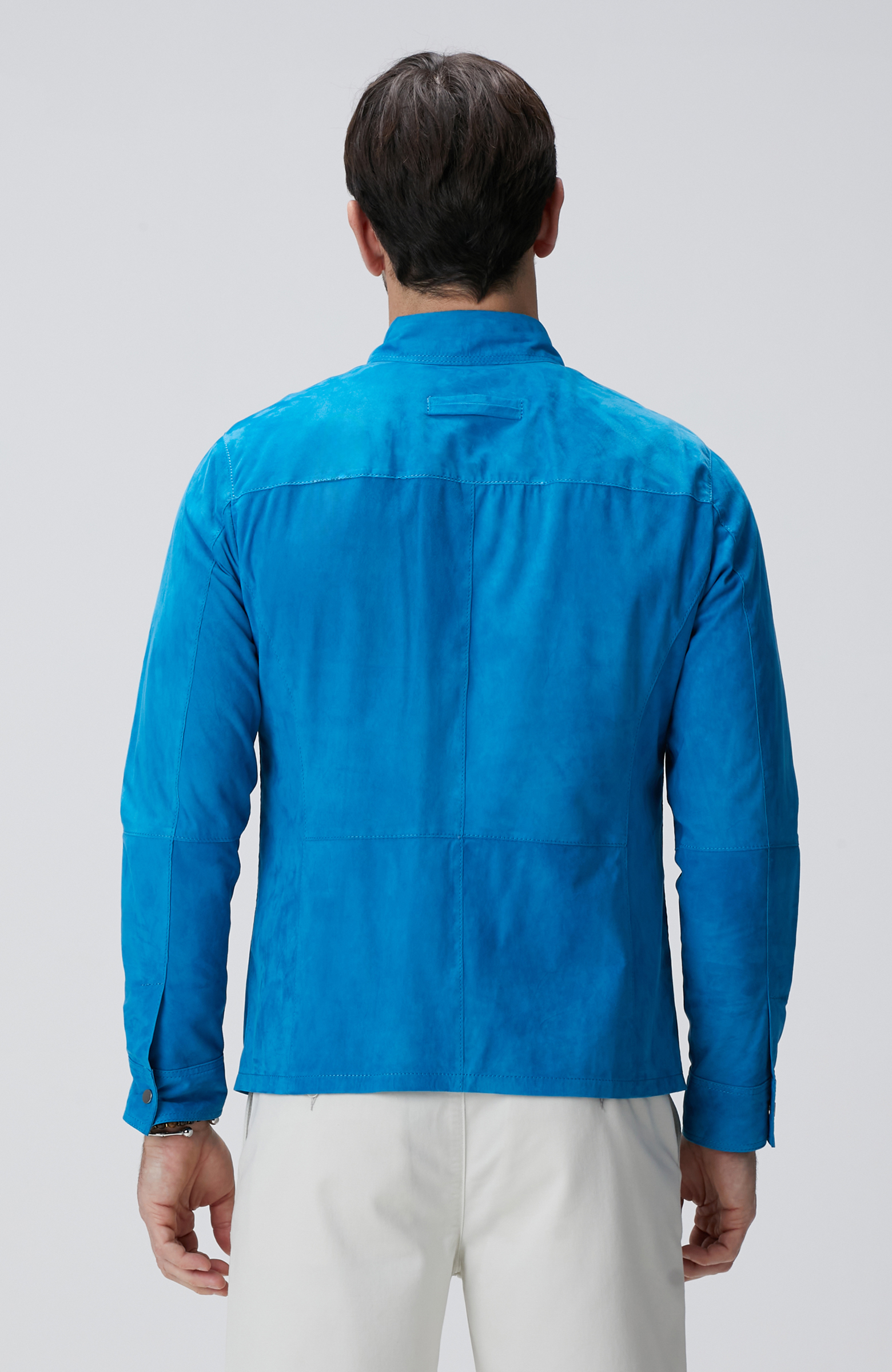 Parlement Mavi Süet Mont