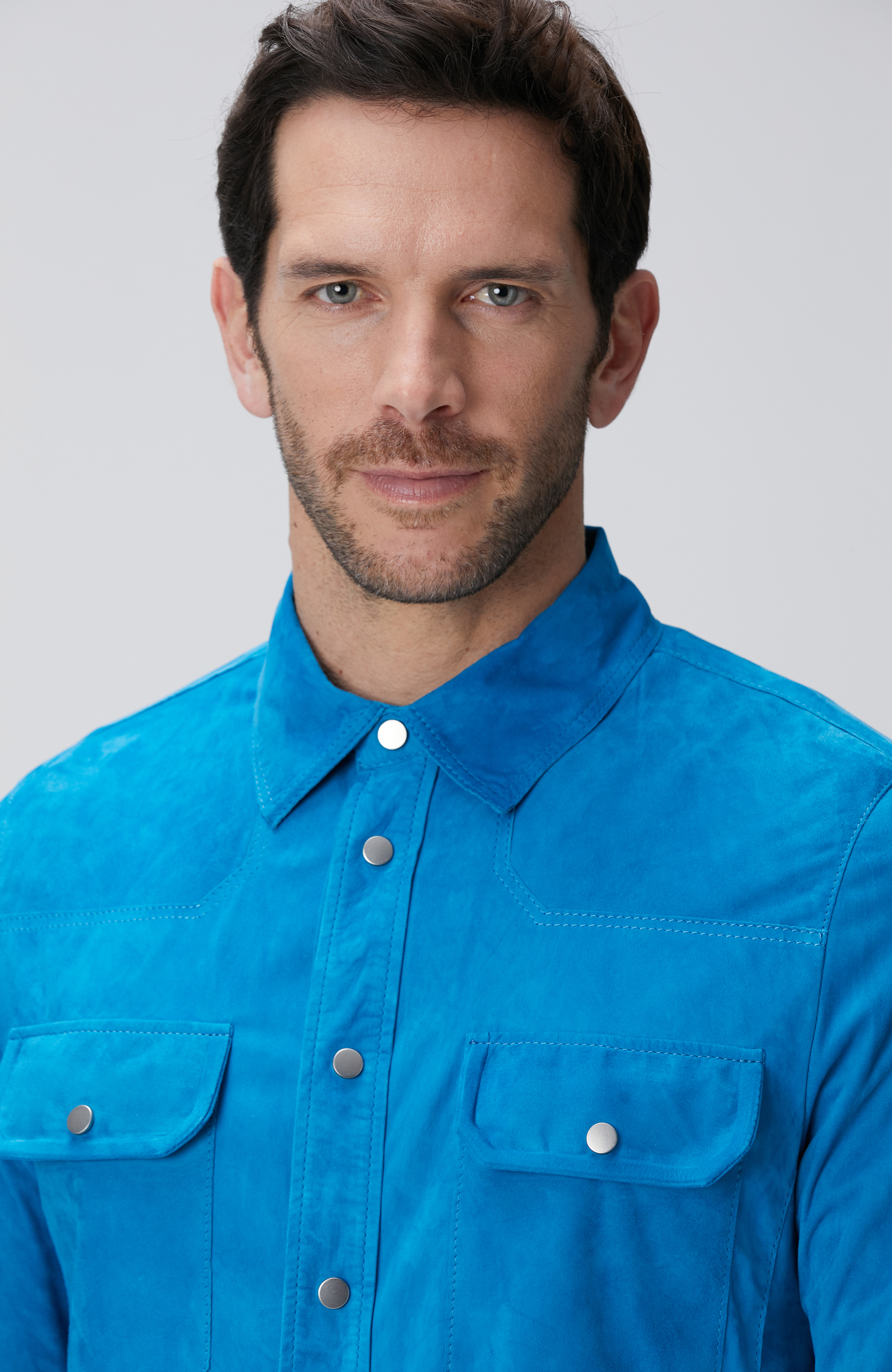 Parlement Mavi Süet Mont