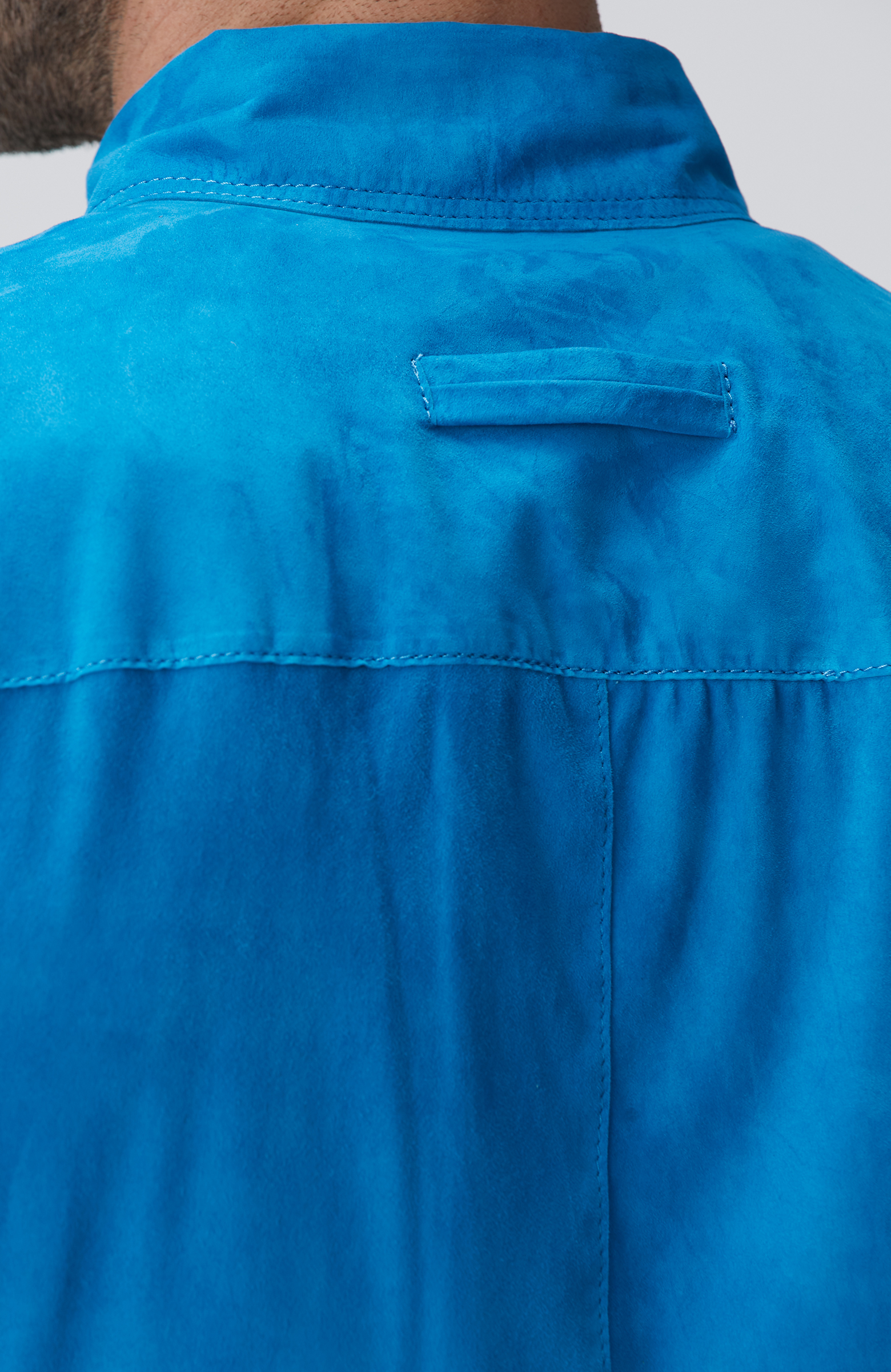 Parlement Mavi Süet Mont