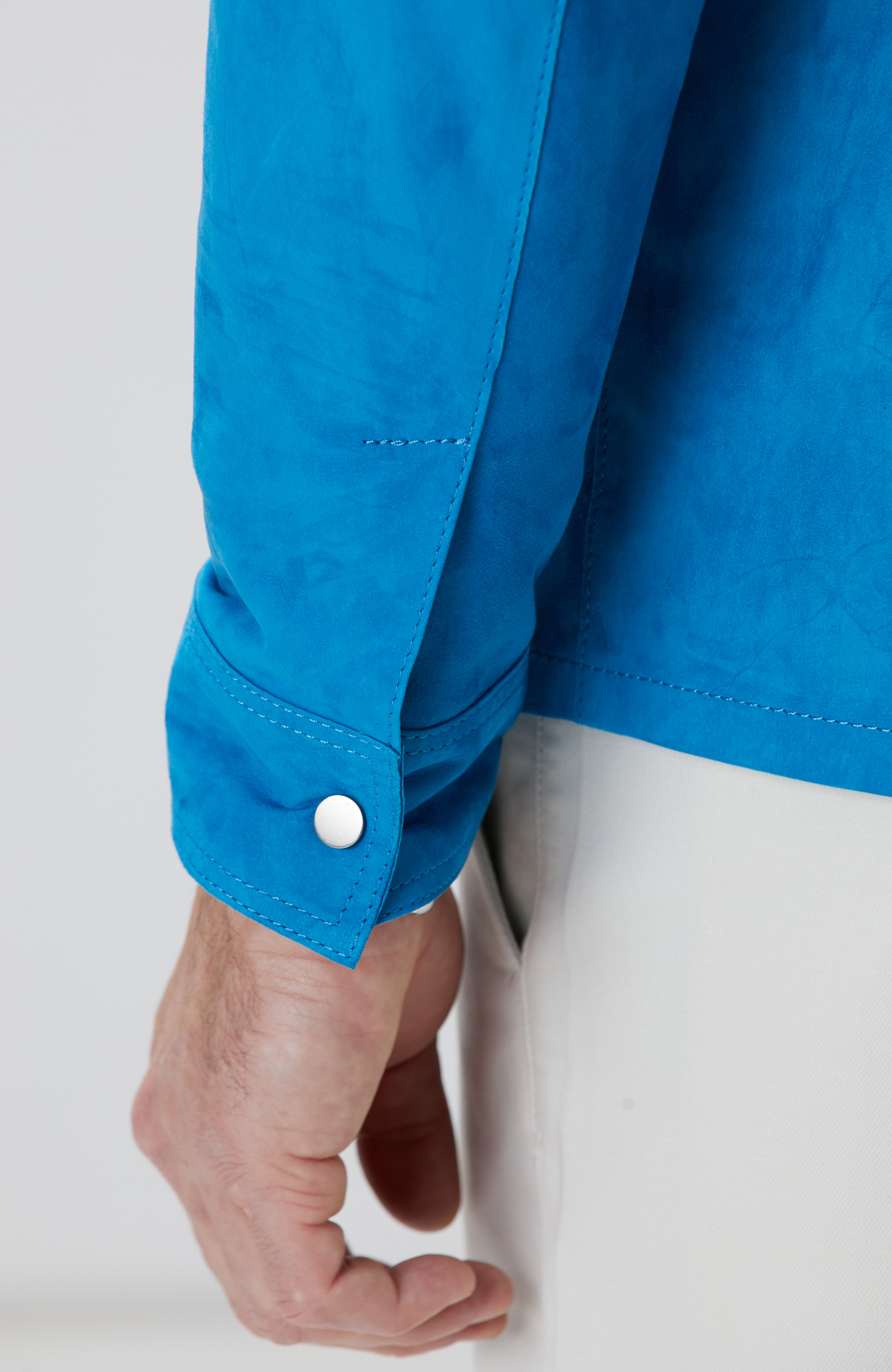 Parlement Mavi Süet Mont