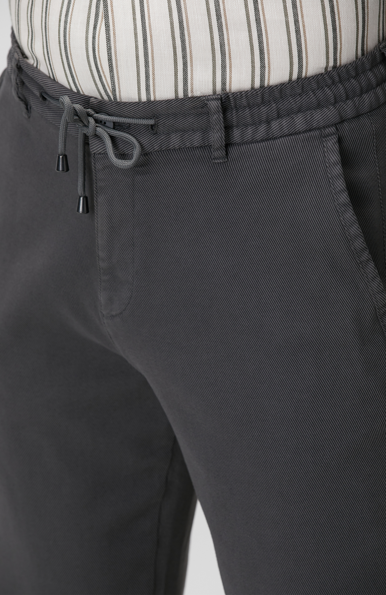 Antrasit Diyagonal Desenli Jogger Pantolon