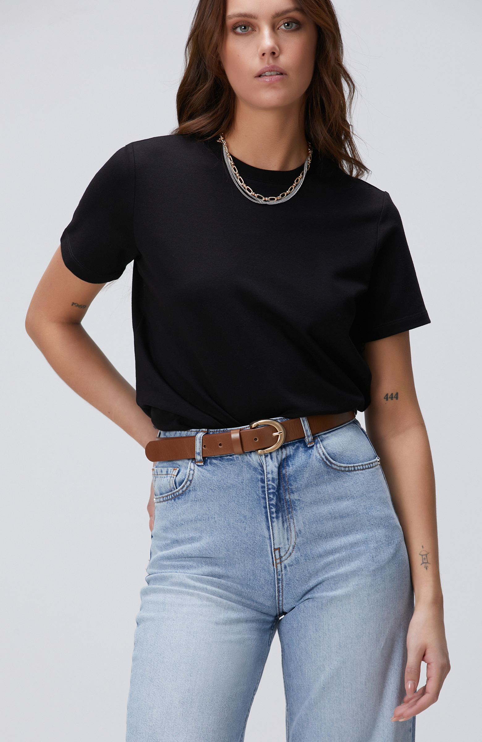 Siyah Basic T-shirt