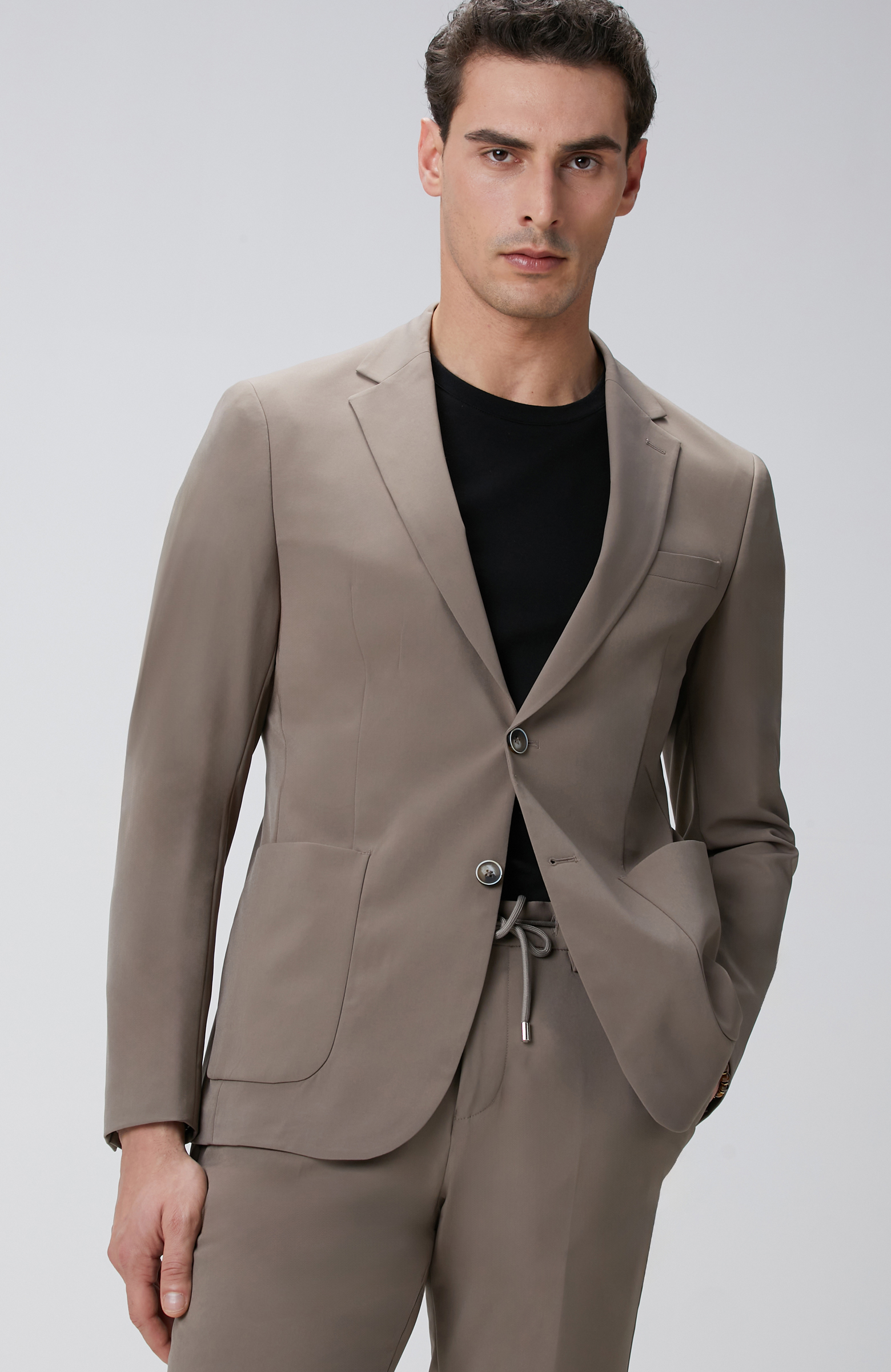 Açık Haki Takım Elbise