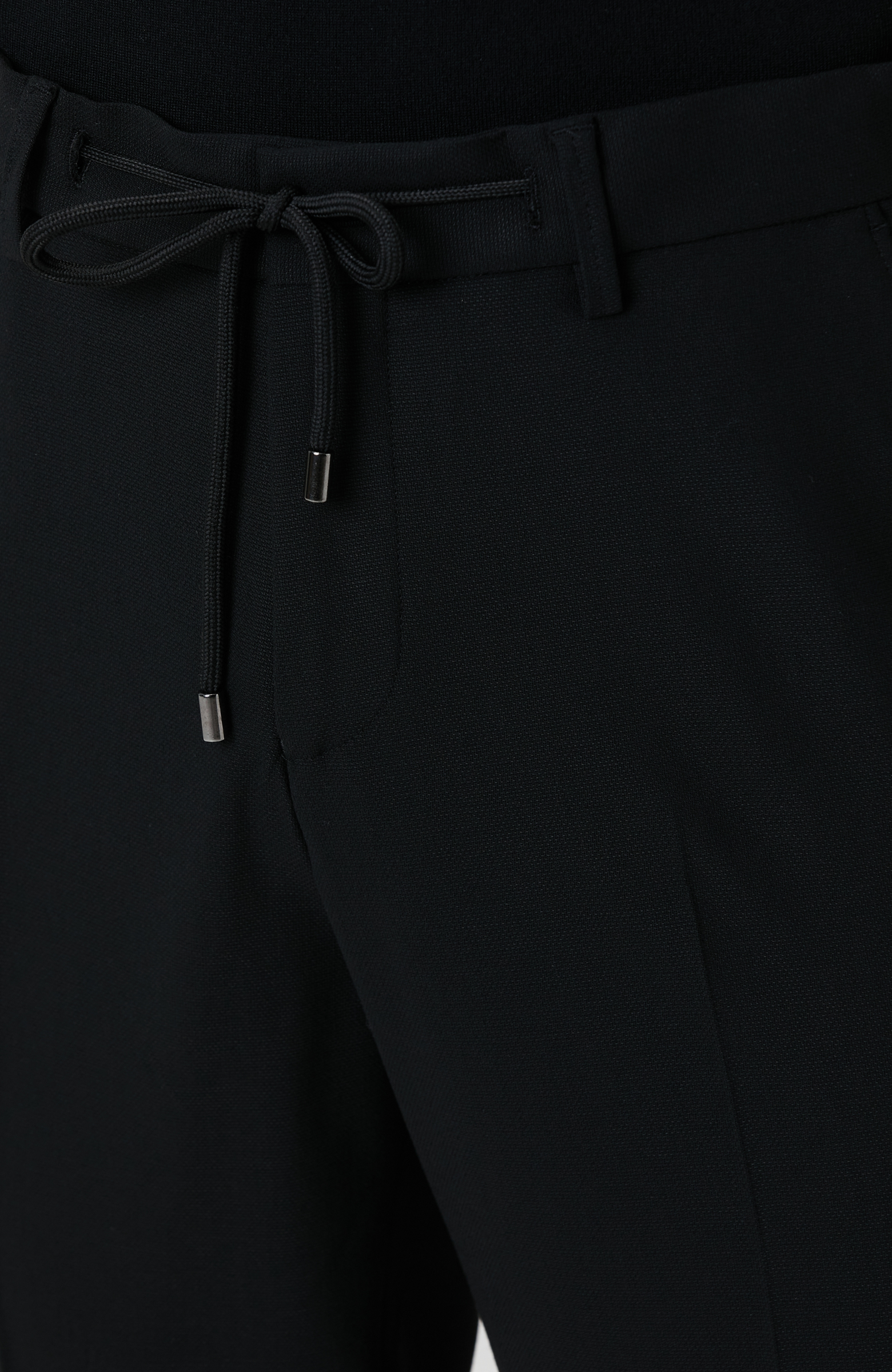 Siyah Mikro Desenli Dokuma Takım Elbise