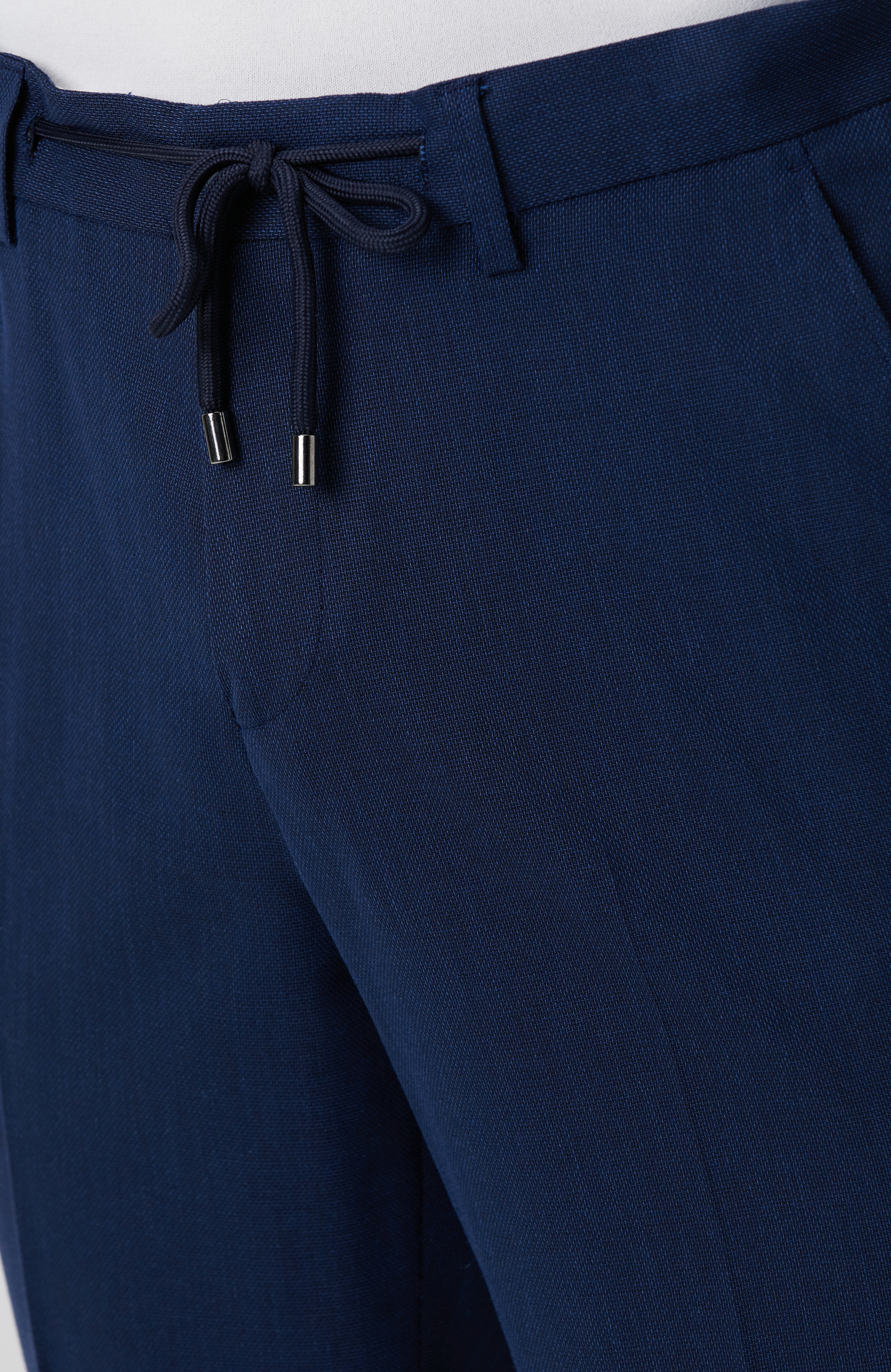 Lacivert Mikro Desenli Dokuma Takım Elbise