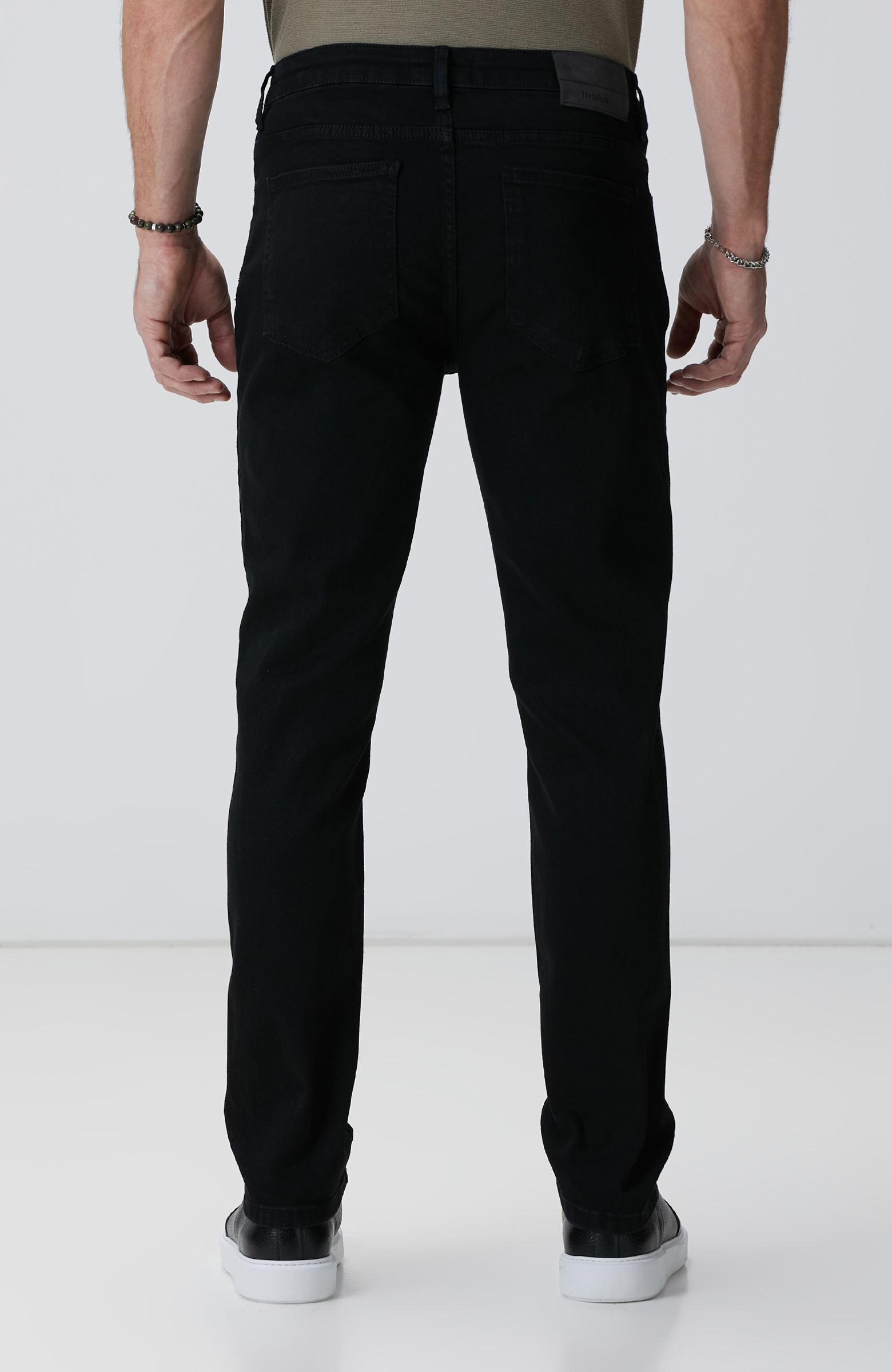 Siyah Denim Pantolon